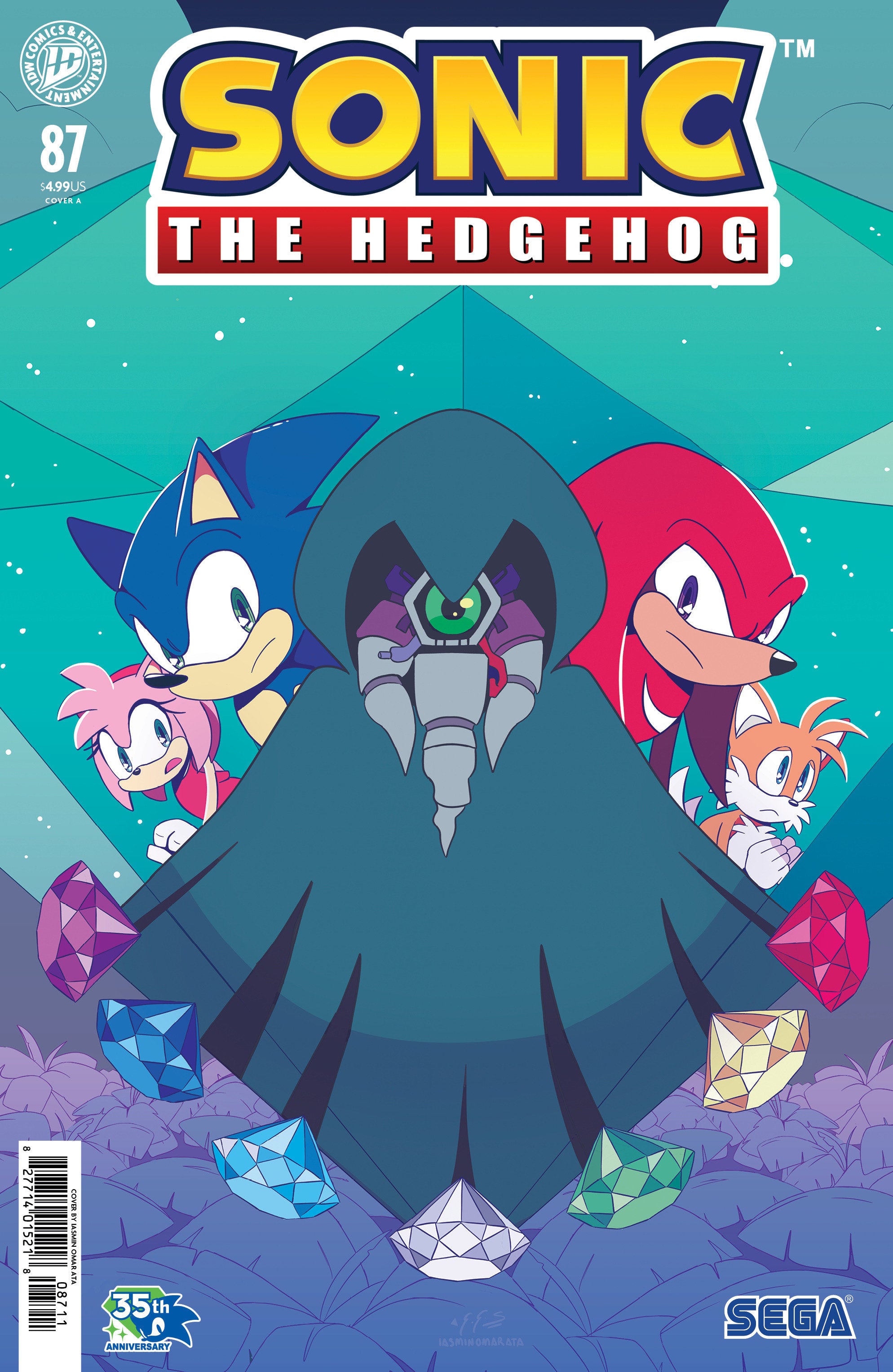 Sonic The Hedgehog #87 Cover A (Ata) | L.A. Mood Comics and Games