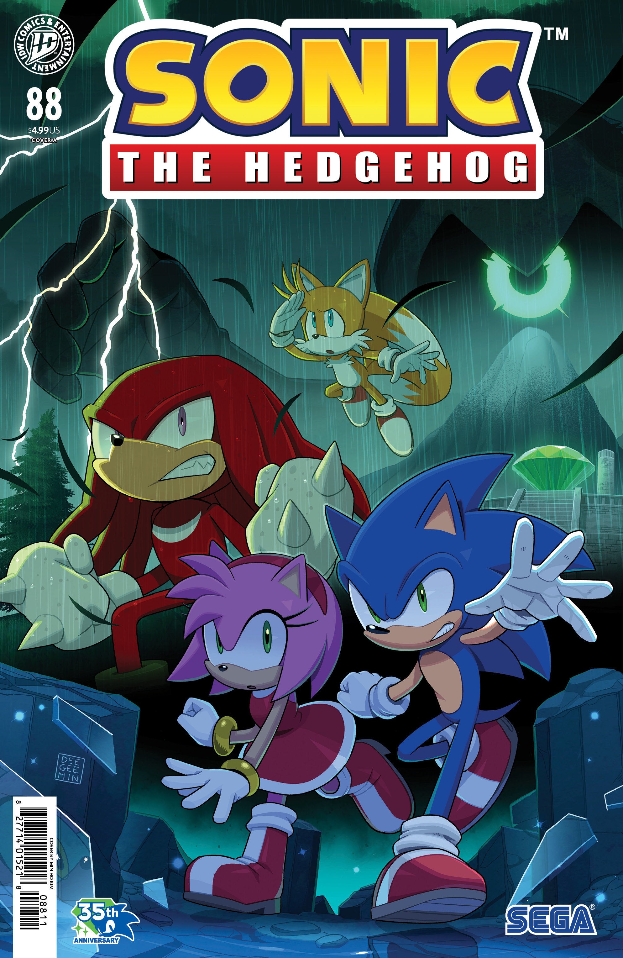 Sonic The Hedgehog #88 Cover A (Kim) | L.A. Mood Comics and Games