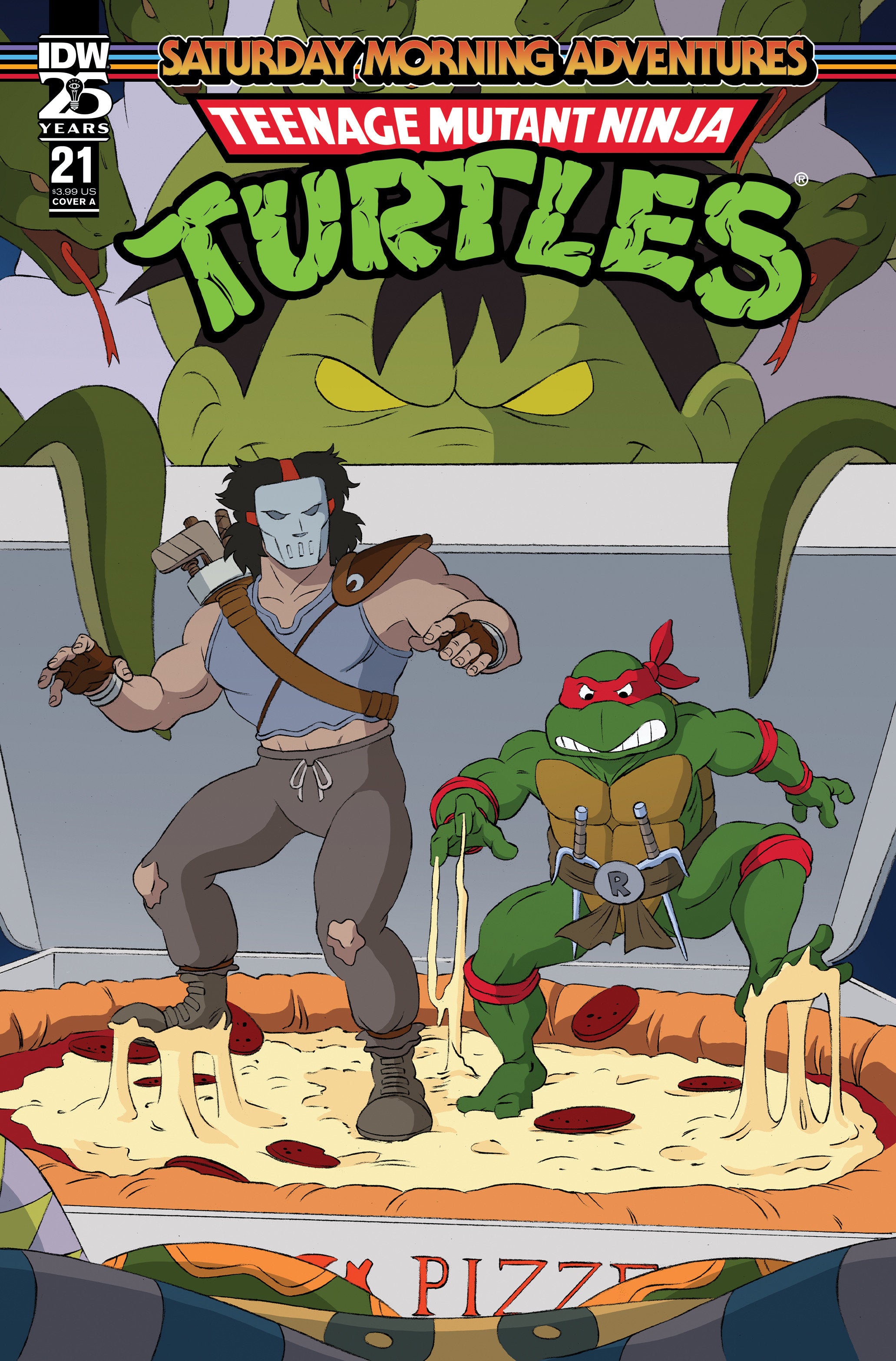 Teenage Mutant Ninja Turtles: Saturday Morning Adventures #21 Cover A (Schoening) | L.A. Mood Comics and Games