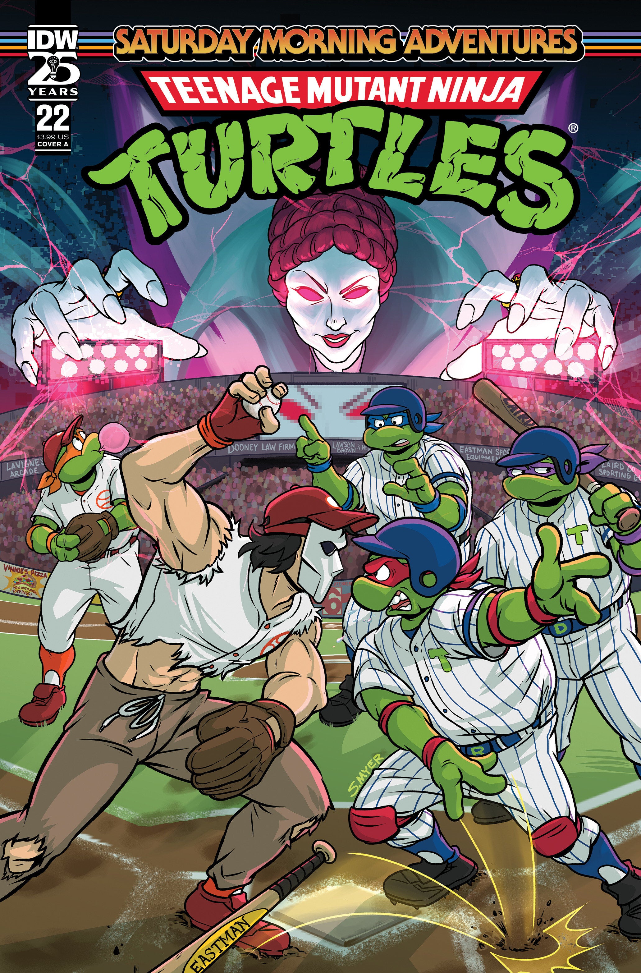 Teenage Mutant Ninja Turtles: Saturday Morning Adventures #22 Cover A (Myer) | L.A. Mood Comics and Games