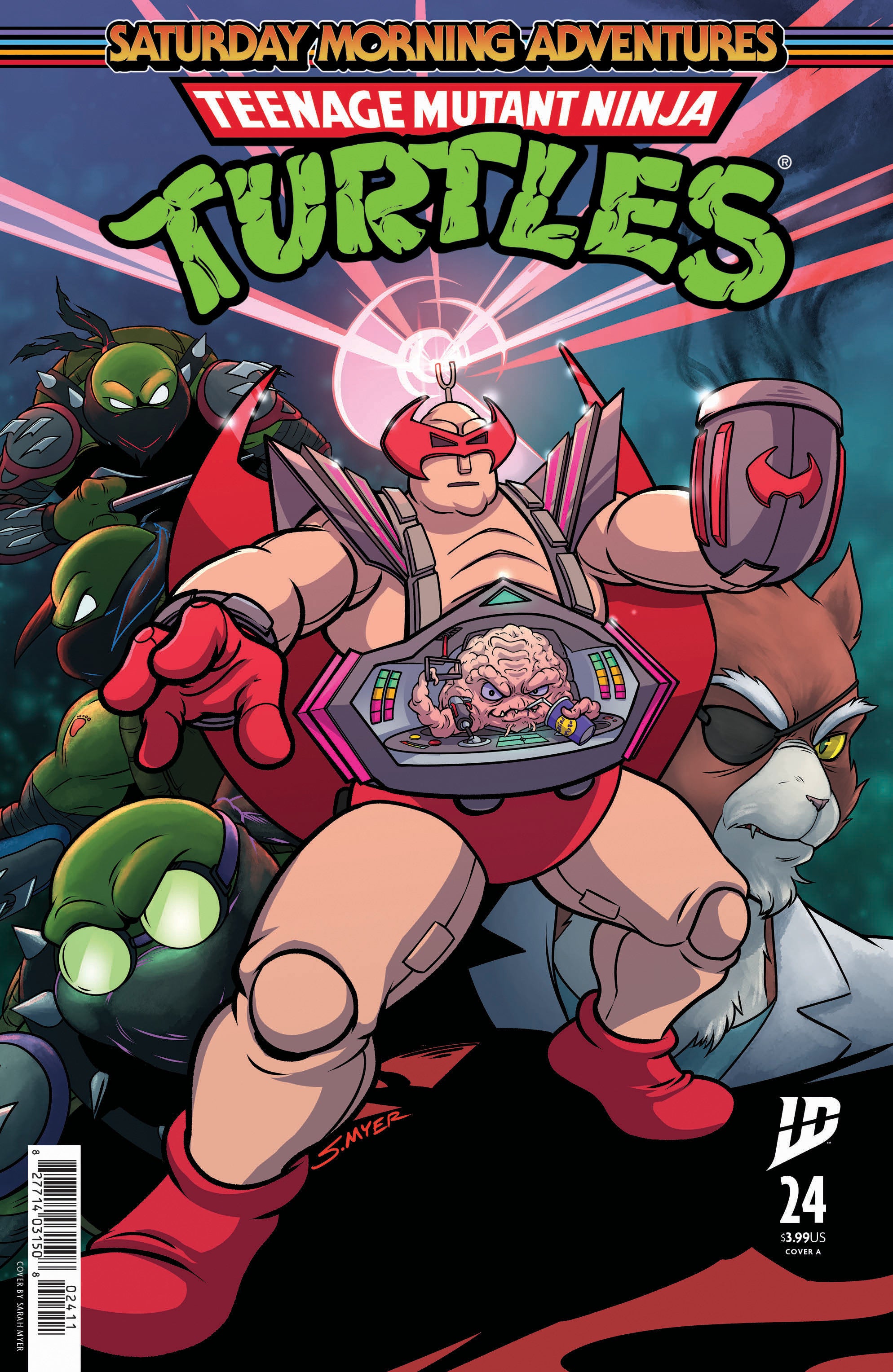 Teenage Mutant Ninja Turtles Saturday Morning Adventure #24 Cover A Myer | L.A. Mood Comics and Games