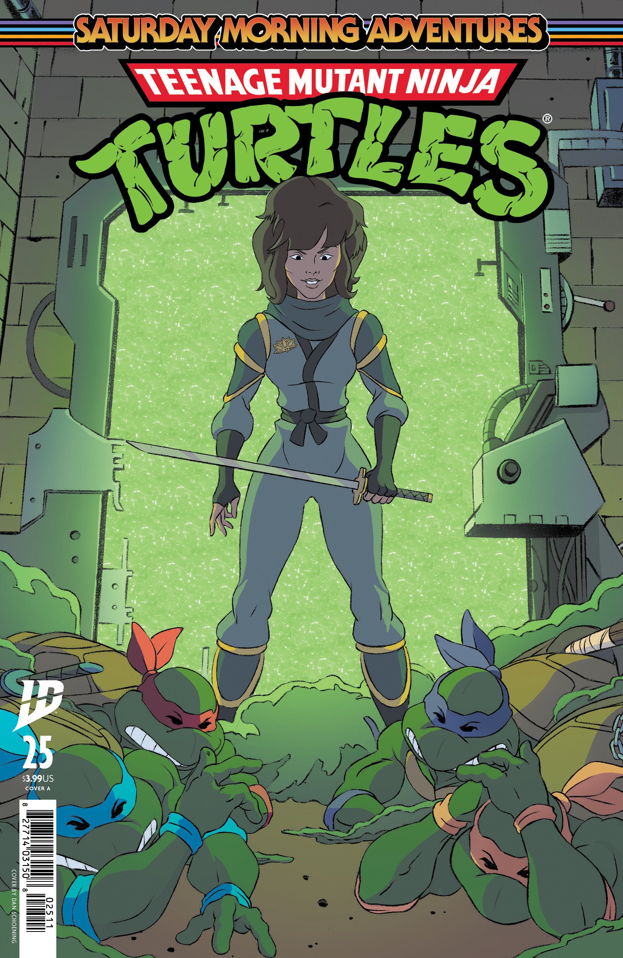 Teenage Mutant Ninja Turtles: Saturday Morning Adventures #25 Cover A (Schoening) | L.A. Mood Comics and Games