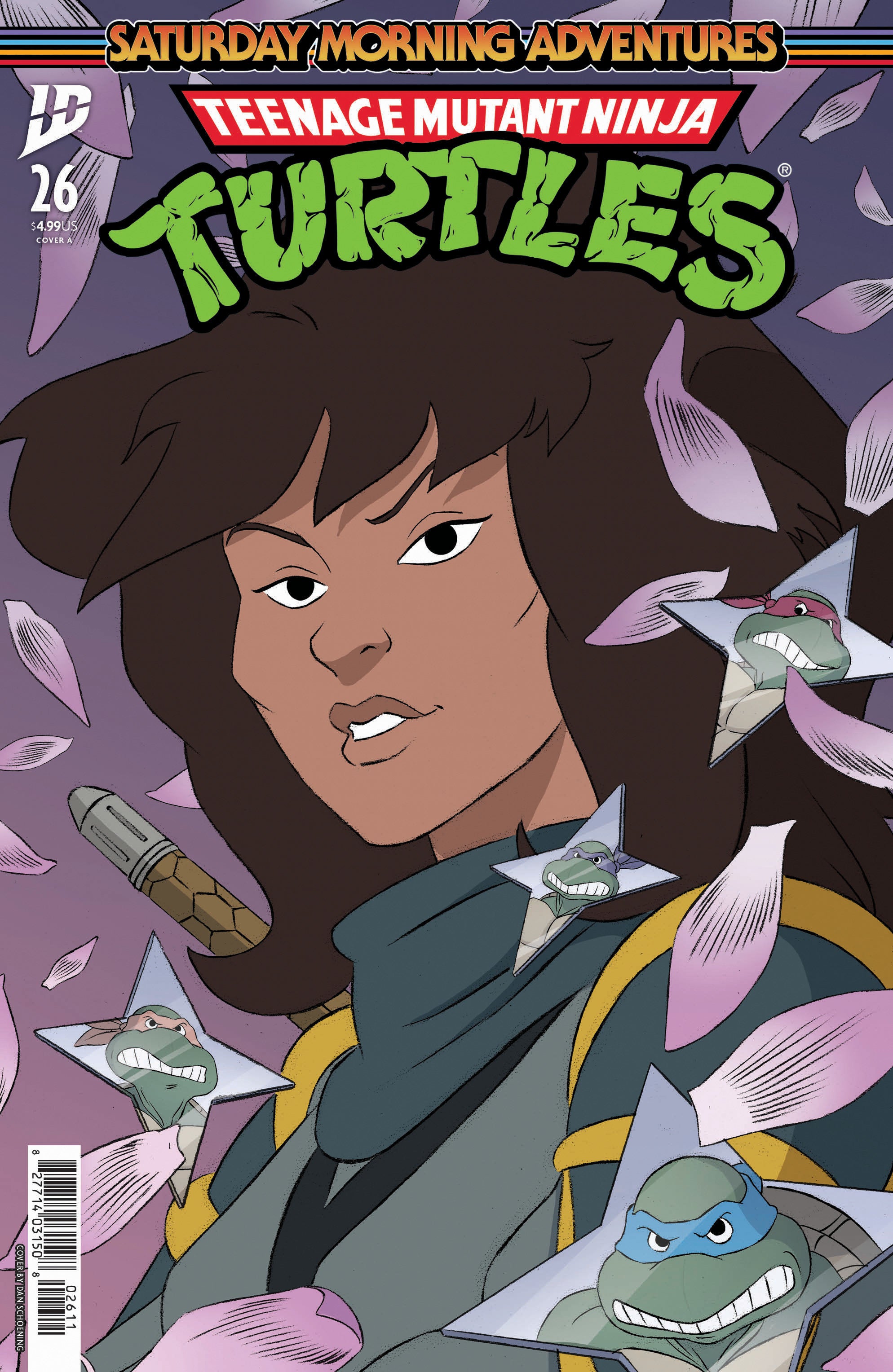 Teenage Mutant Ninja Turtles: Saturday Morning Adventures #26 Cover A (Schoening) | L.A. Mood Comics and Games