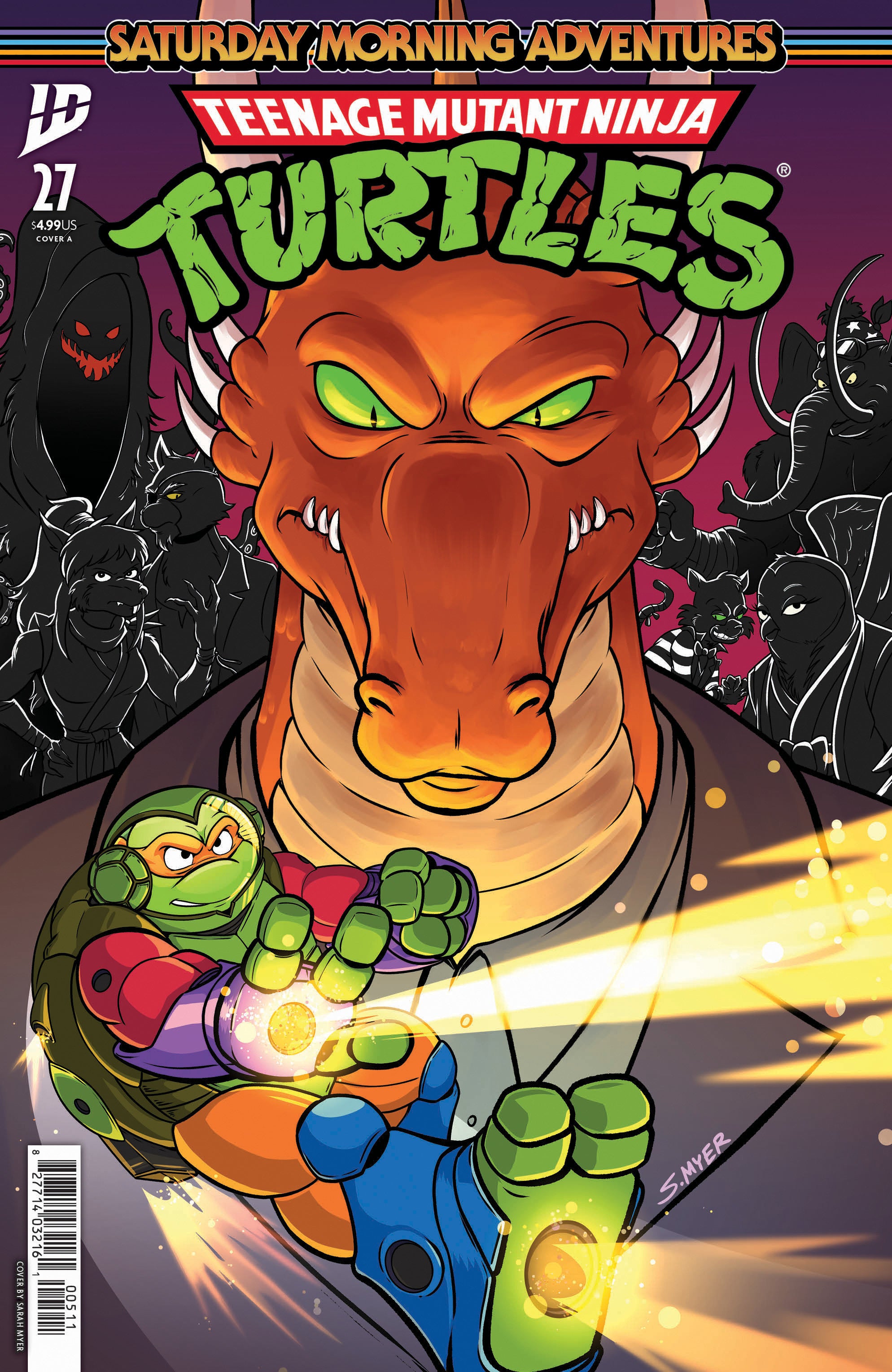 Teenage Mutant Ninja Turtles: Saturday Morning Adventures #27 Cover A (Myer) | L.A. Mood Comics and Games