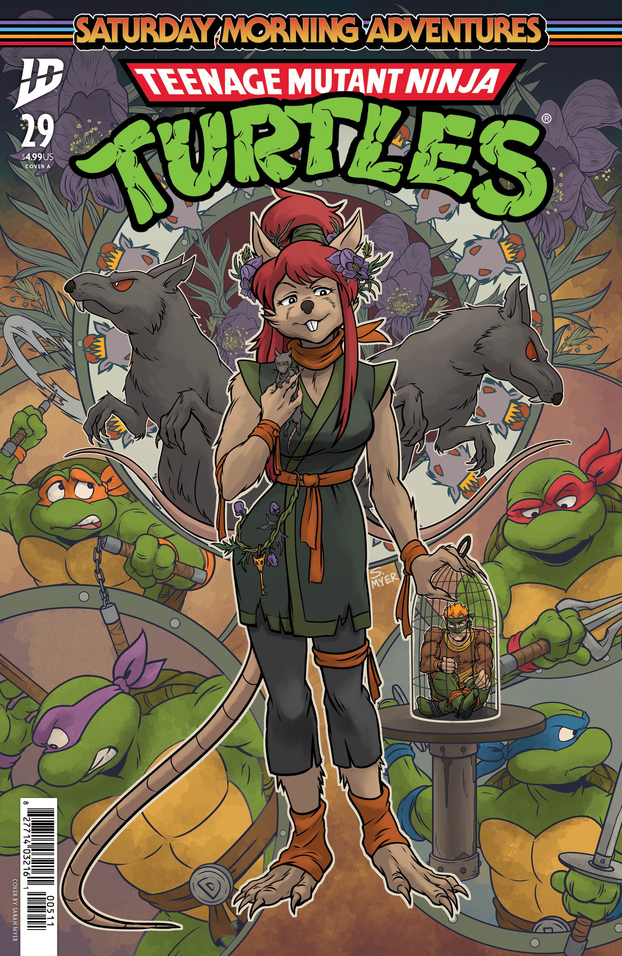 Teenage Mutant Ninja Turtles: Saturday Morning Adventures #29 Cover A (Myer) | L.A. Mood Comics and Games