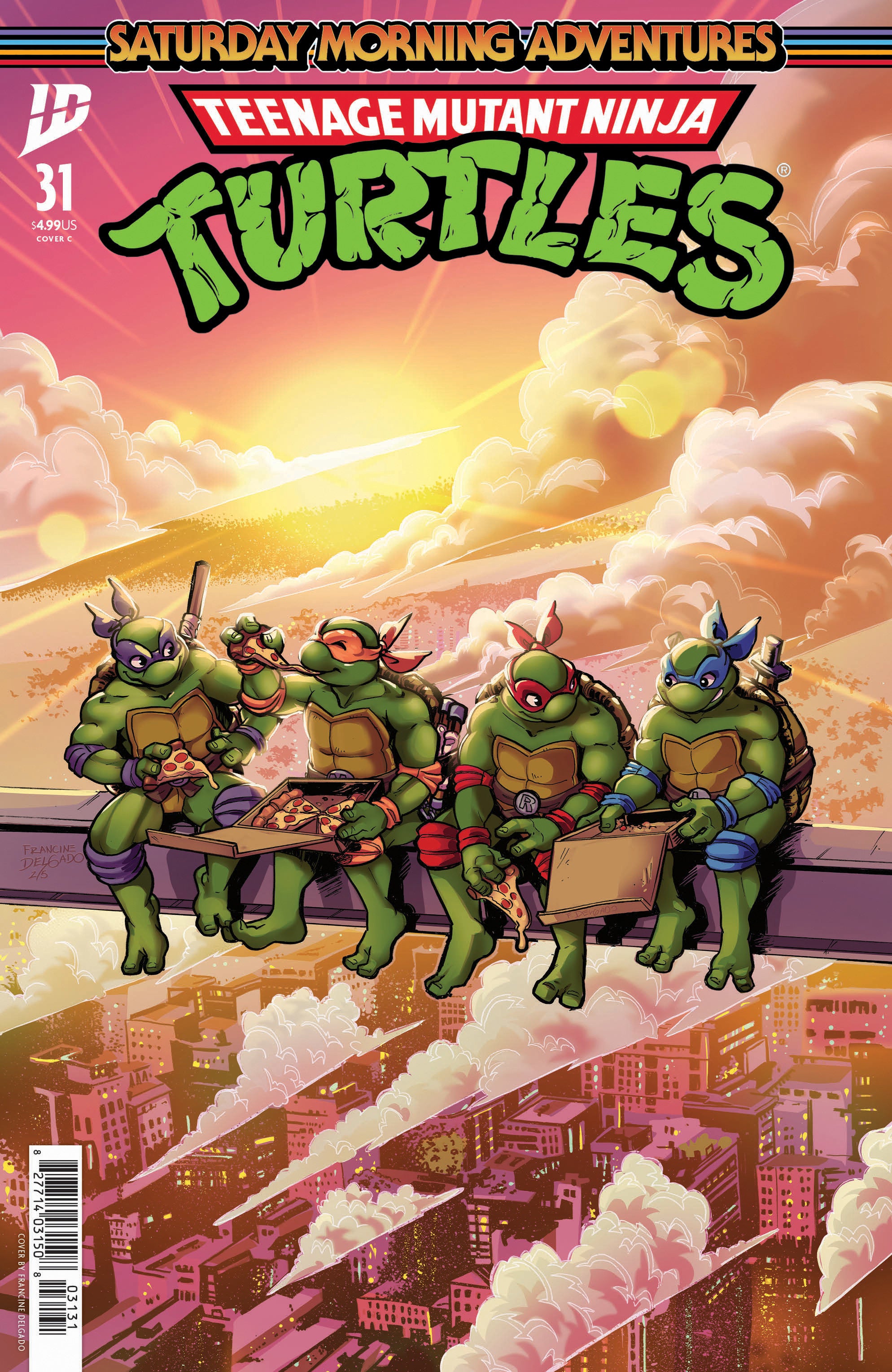 Teenage Mutant Ninja Turtles: Saturday Morning Adventures #31 Variant C (Delgado) | L.A. Mood Comics and Games