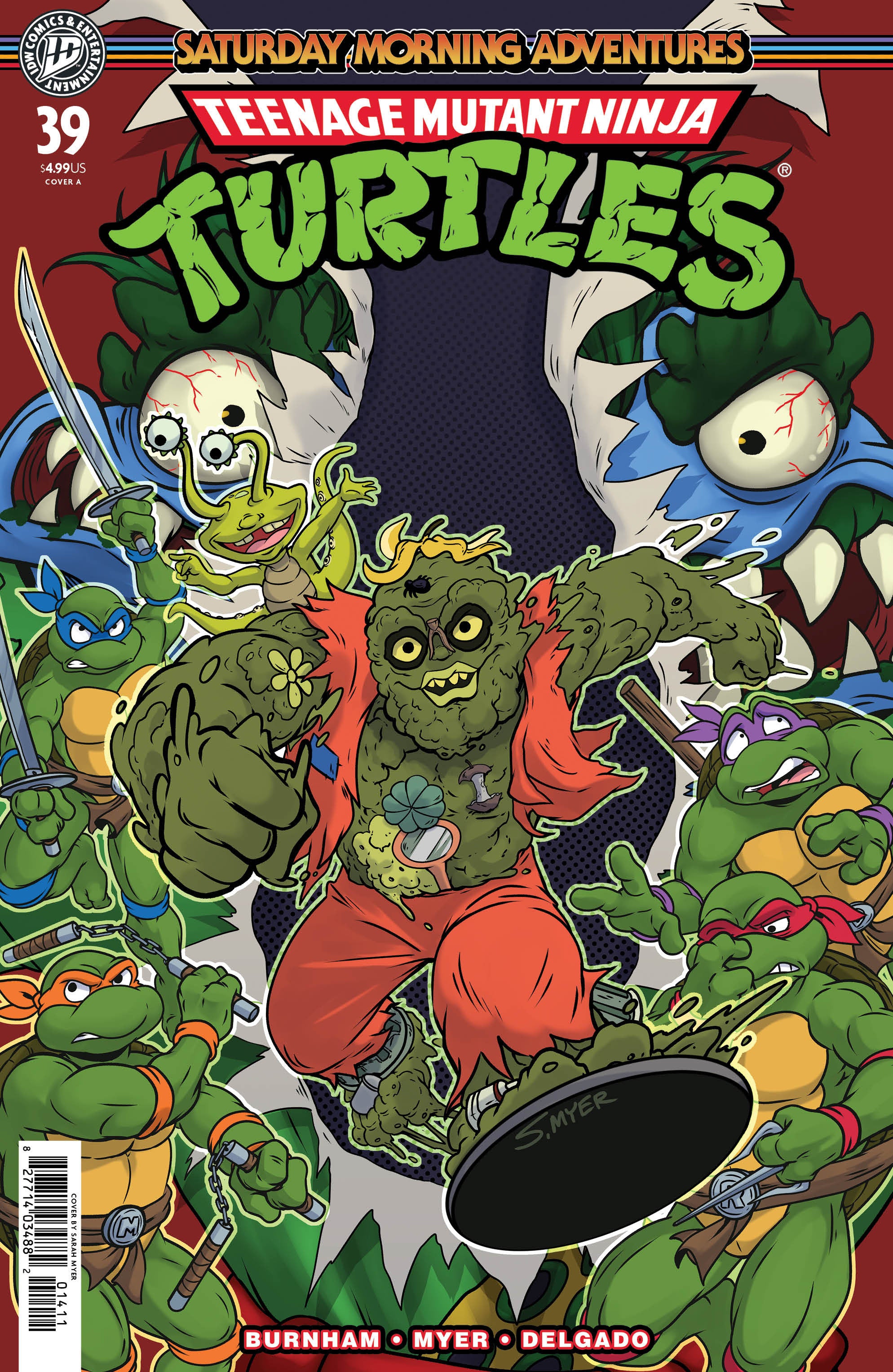 Teenage Mutant Ninja Turtles: Saturday Morning Adventures #39 Cover A (Myer) | L.A. Mood Comics and Games
