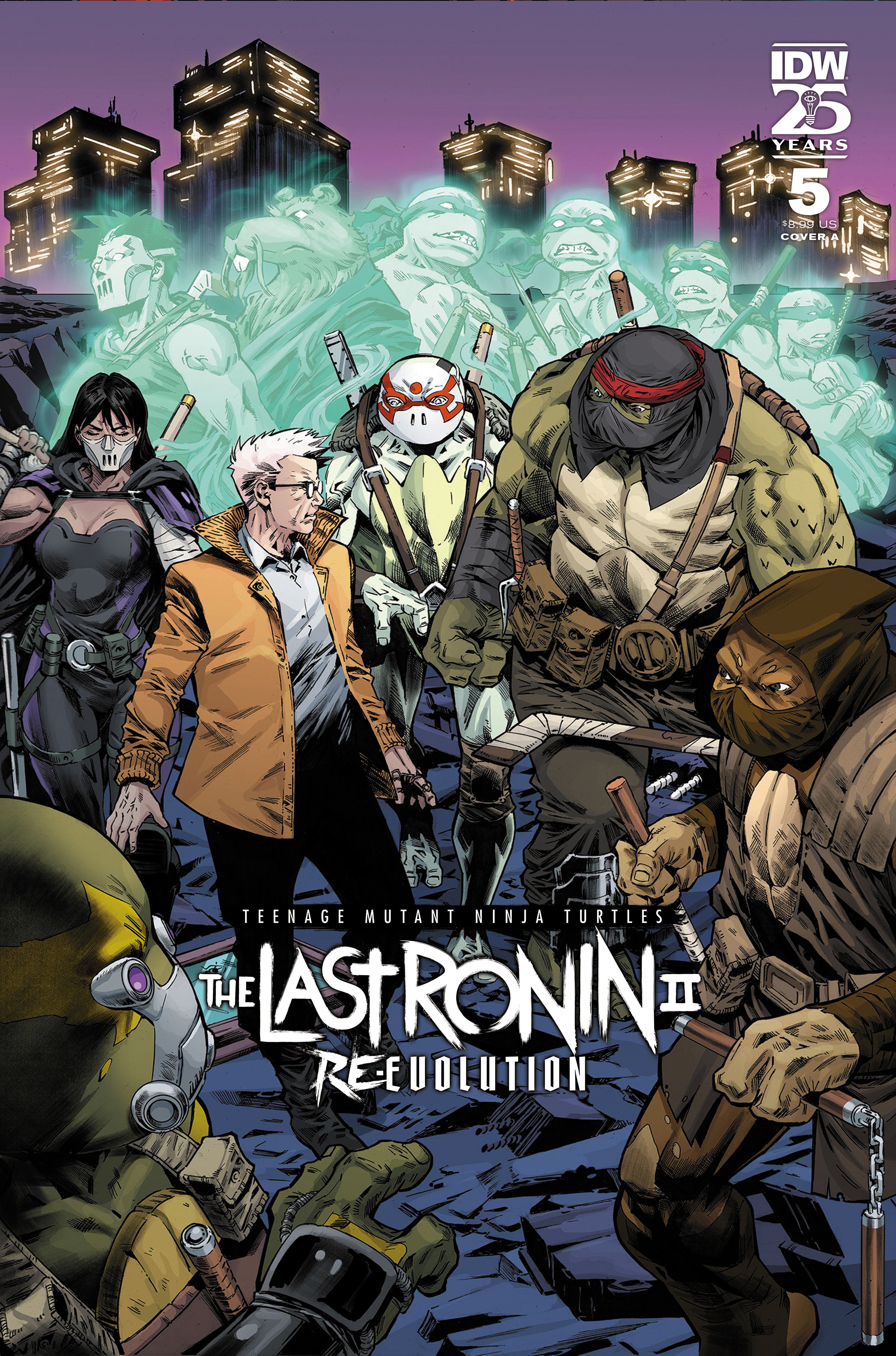 Teenage Mutant Ninja Turtles The Last Ronin II Re Evolution #5 Cover A Escorzas (Mature) | L.A. Mood Comics and Games