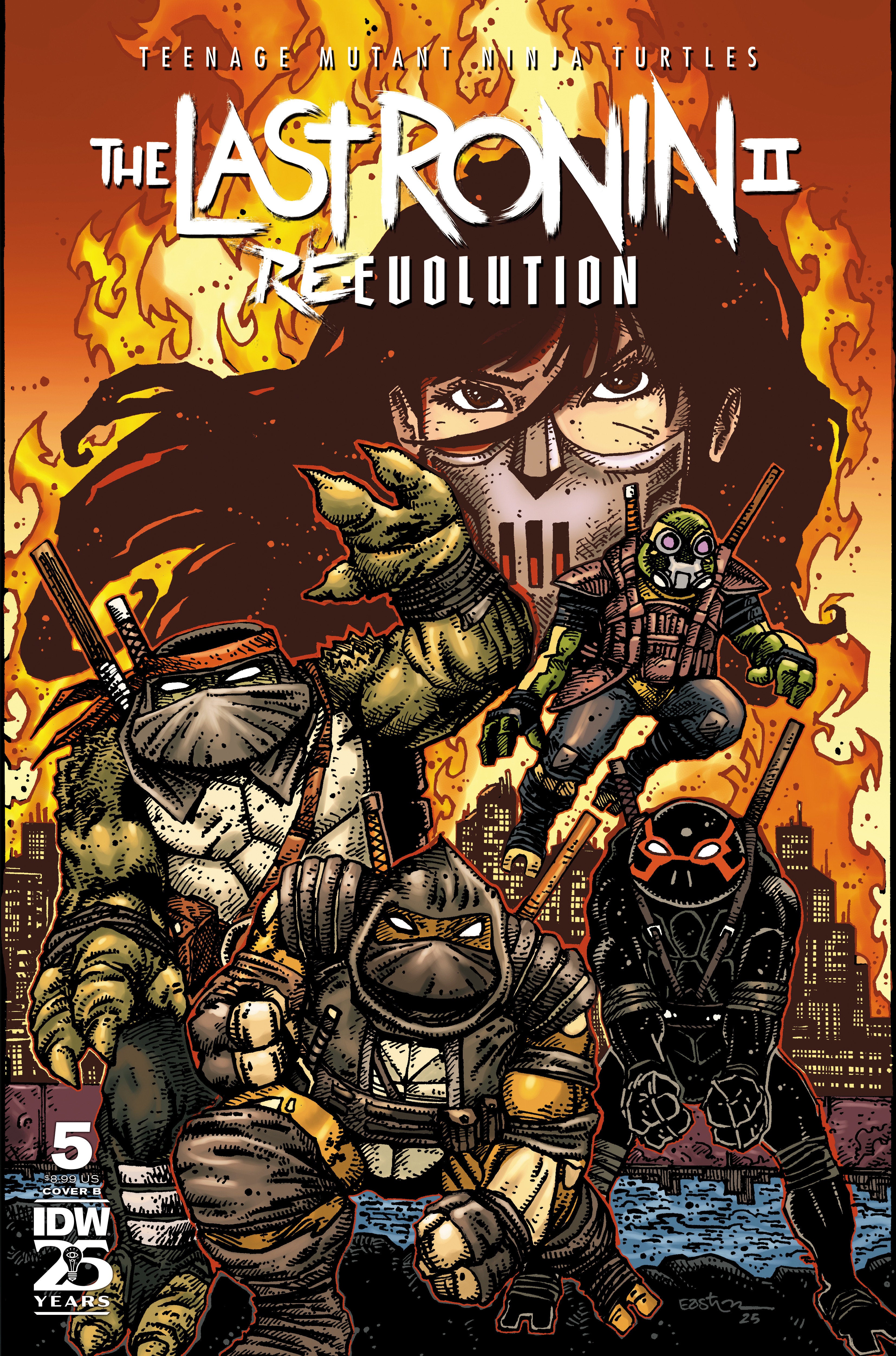 Teenage Mutant Ninja Turtles The Last Ronin II Re Evolution #5 Cover B Eastman (Mature) | L.A. Mood Comics and Games