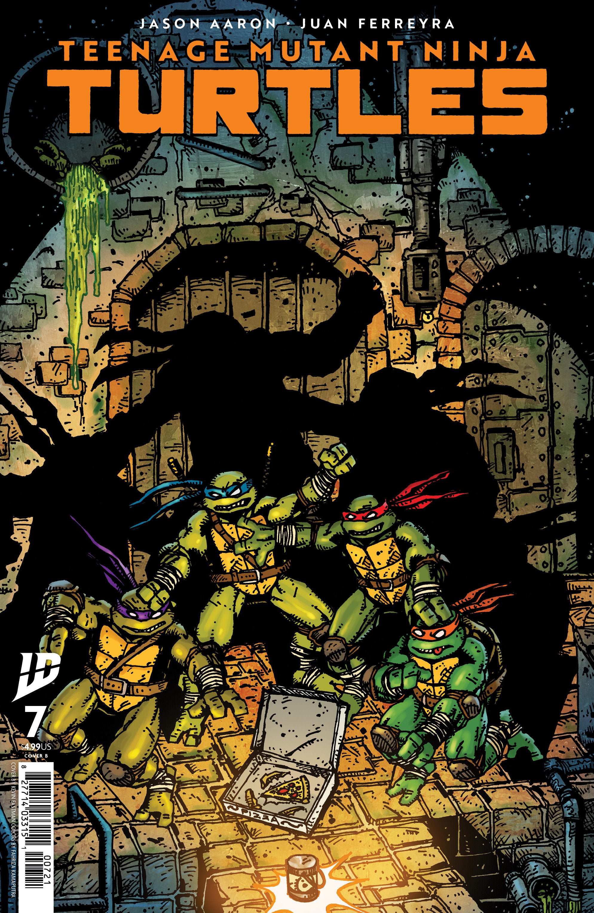 Teenage Mutant Ninja Turtles #7 Variant B (Eastman) | L.A. Mood Comics and Games