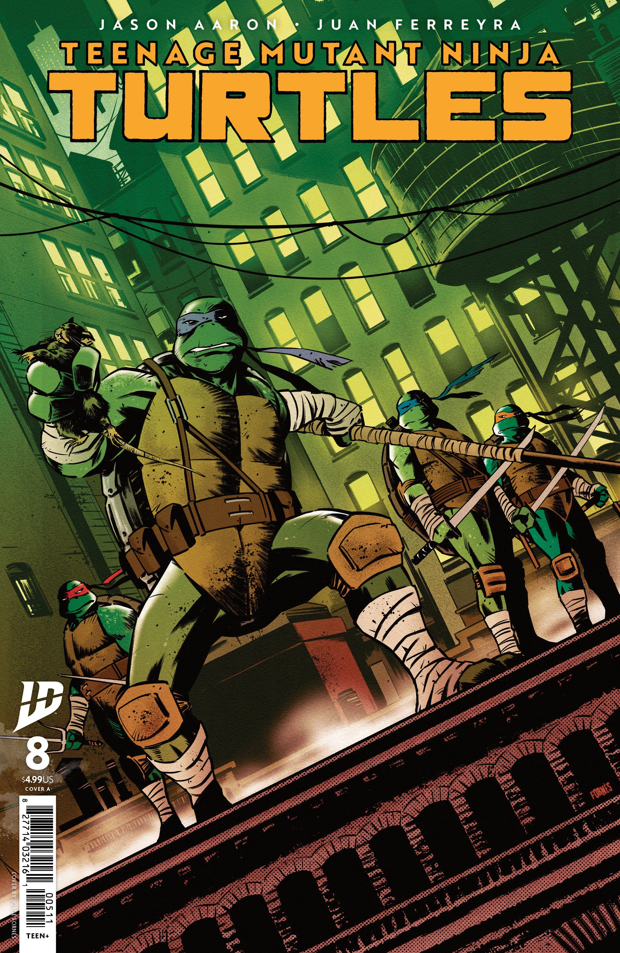 Teenage Mutant Ninja Turtles 2024 #8 Cover A Fornes | L.A. Mood Comics and Games