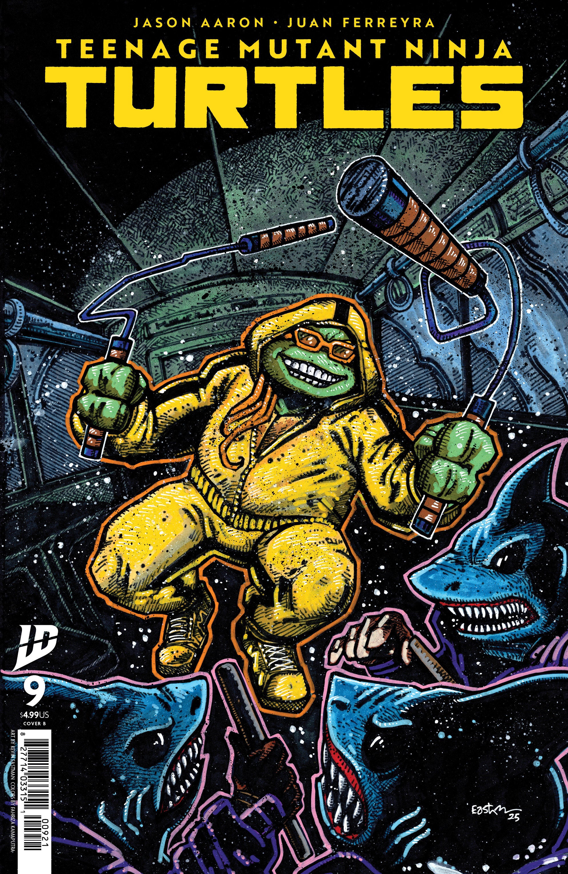 Teenage Mutant Ninja Turtles 2024 #9 Cover B Eastman | L.A. Mood Comics and Games