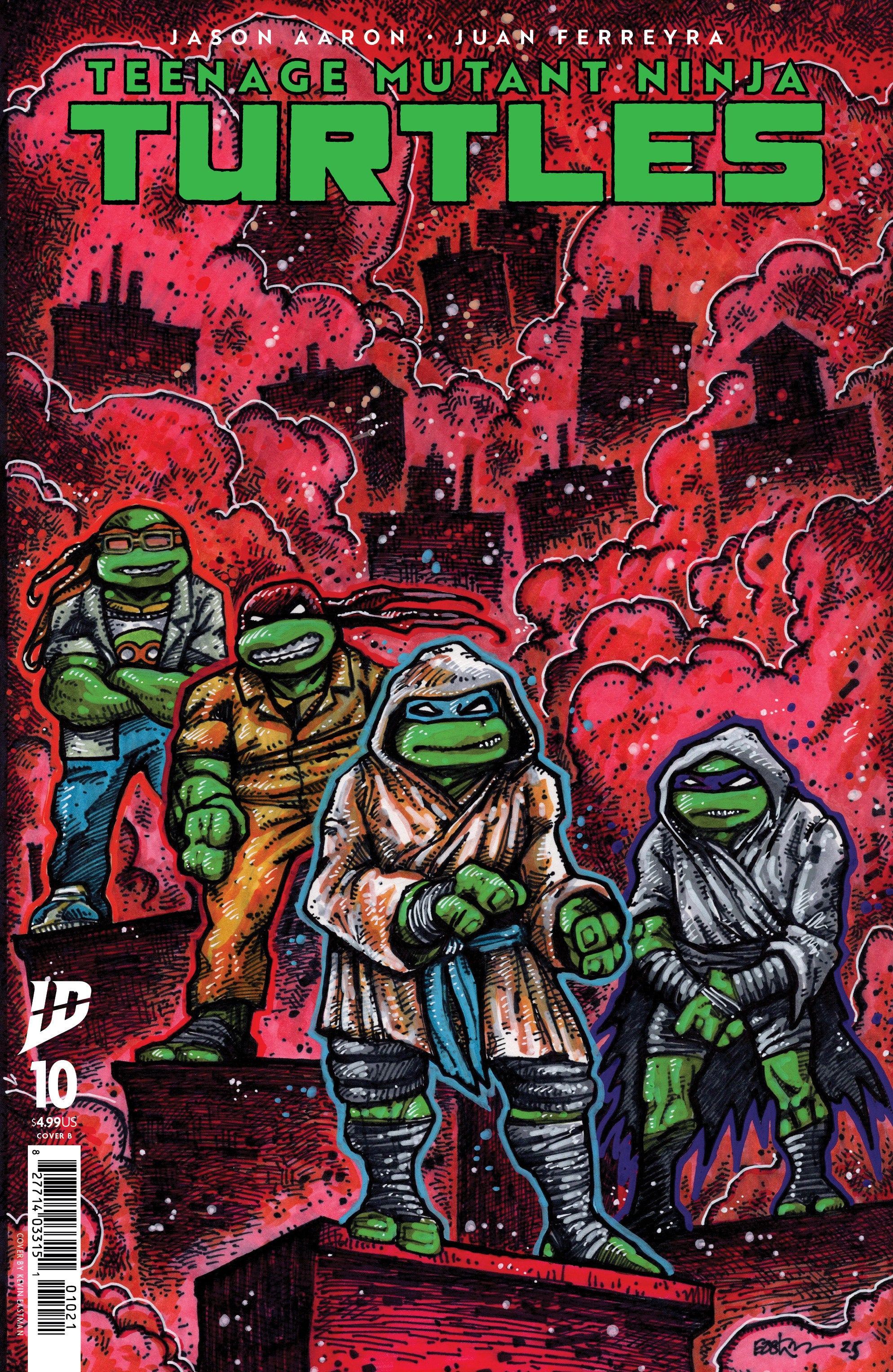 Teenage Mutant Ninja Turtles #10 Variant B (Eastman) | L.A. Mood Comics and Games