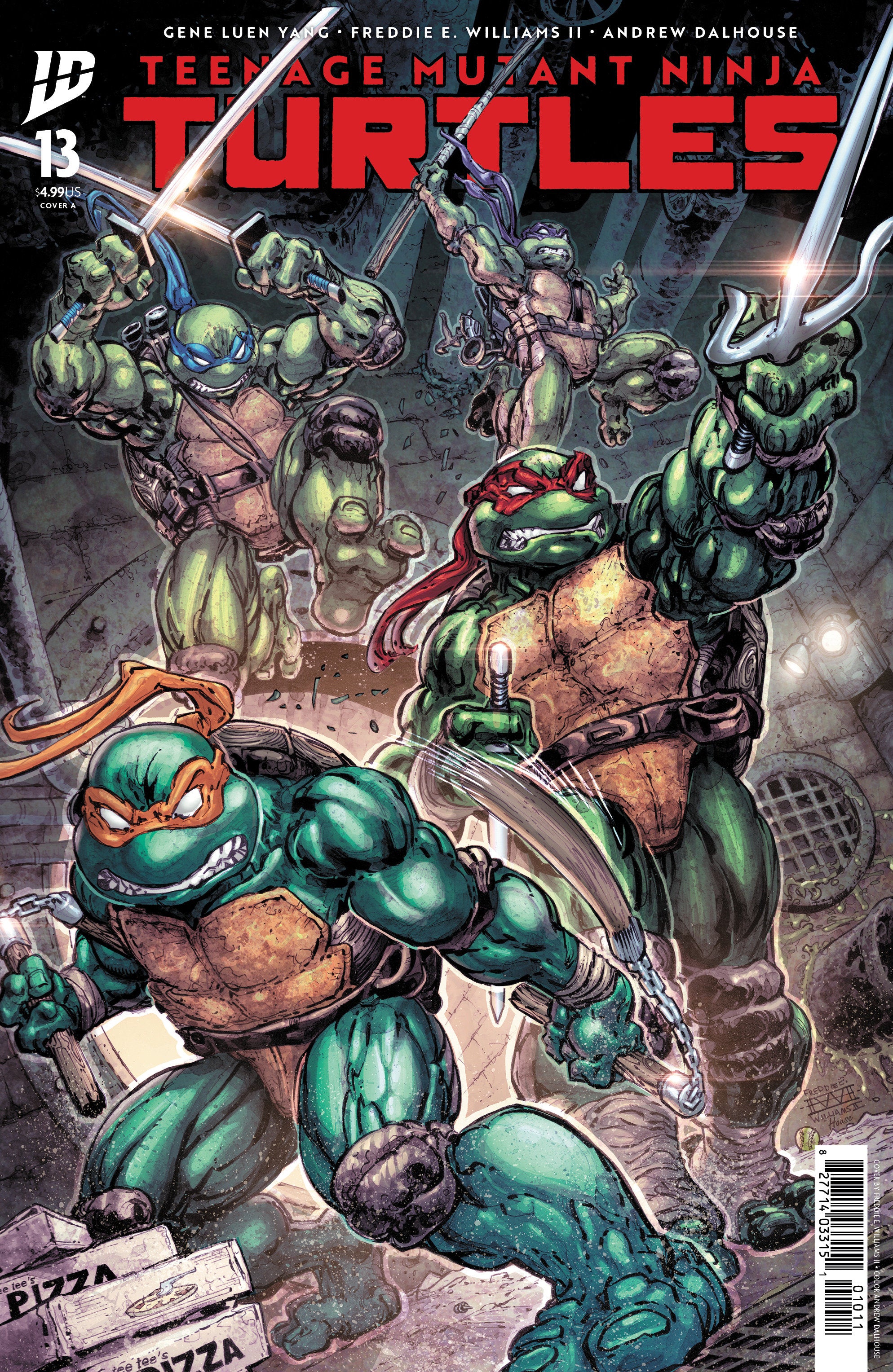Teenage Mutant Ninja Turtles #13 Cover A (Williams II) | L.A. Mood Comics and Games