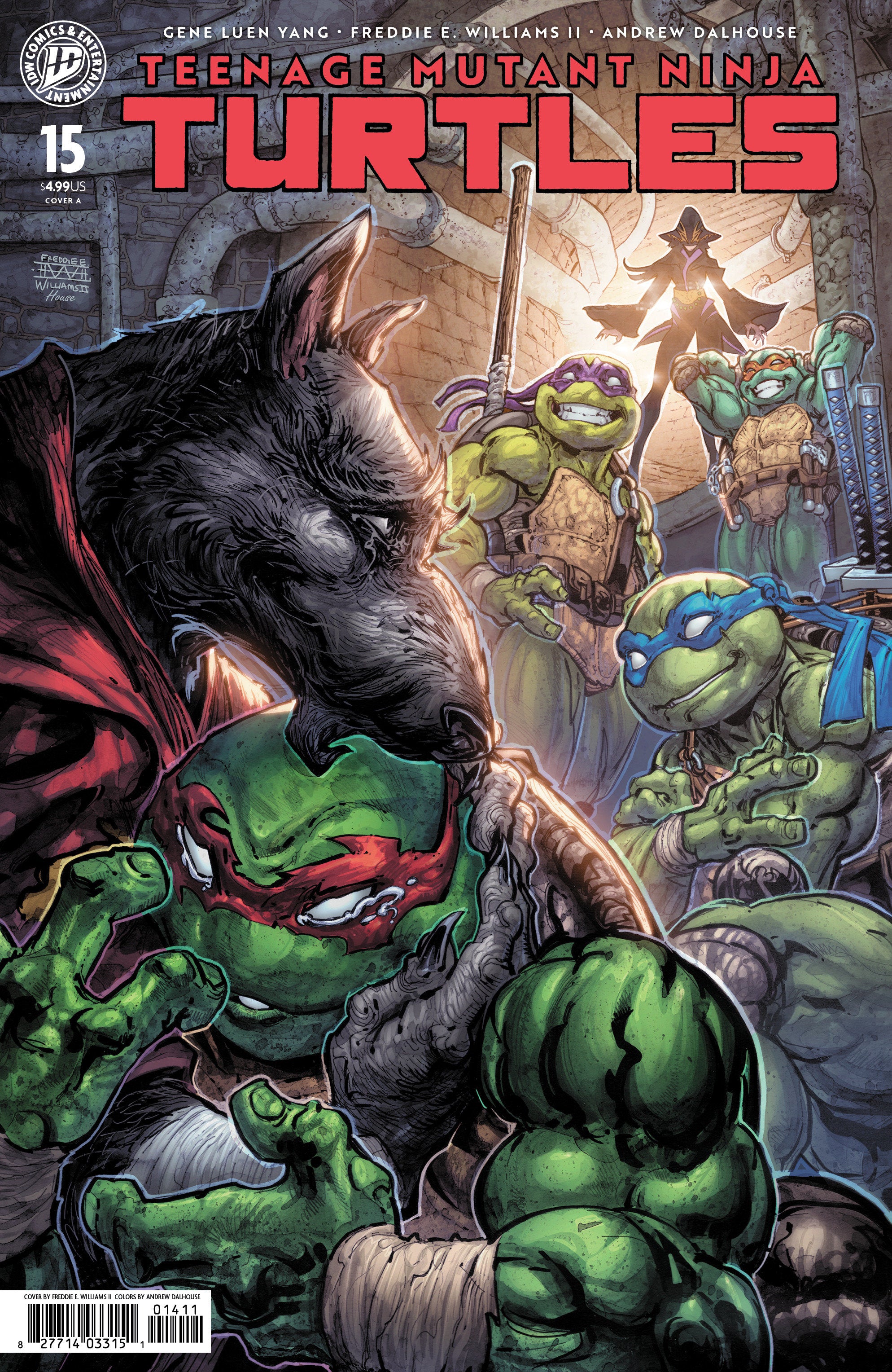 Teenage Mutant Ninja Turtles #15 Cover A (Williams II) | L.A. Mood Comics and Games