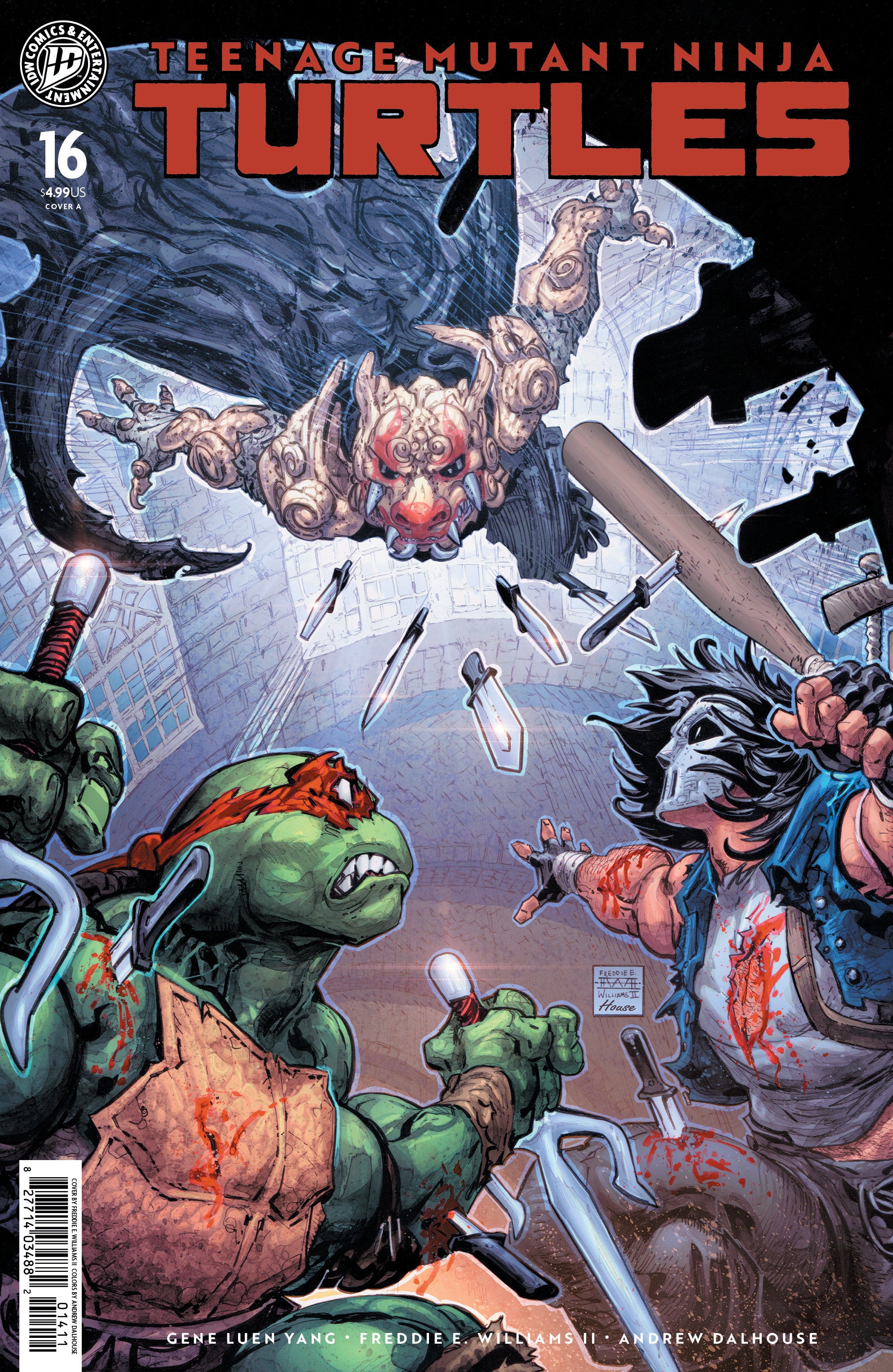 Teenage Mutant Ninja Turtles #16 Cover A (Williams II) | L.A. Mood Comics and Games