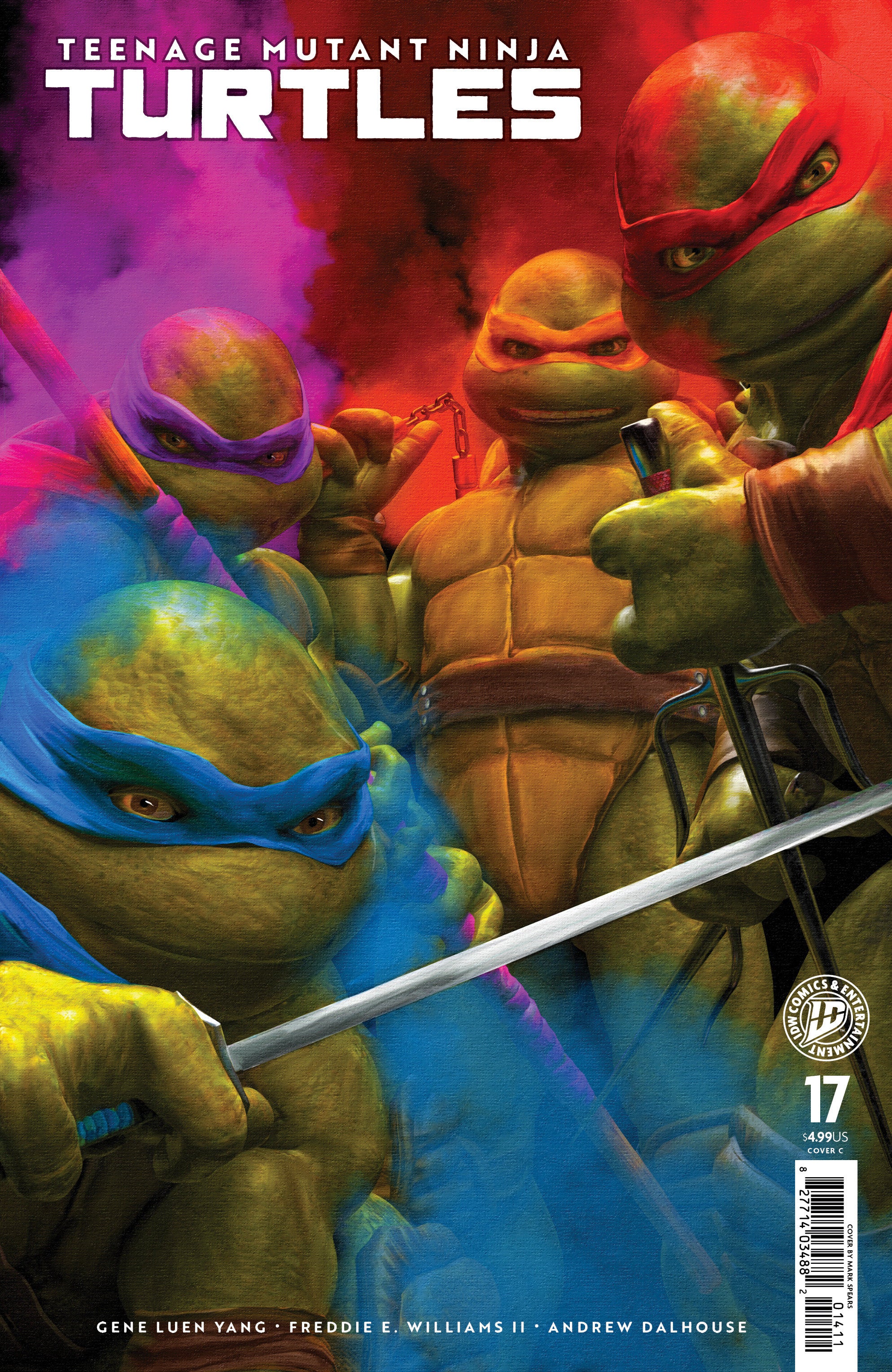Teenage Mutant Ninja Turtles #17 Variant C (Spears) | L.A. Mood Comics and Games