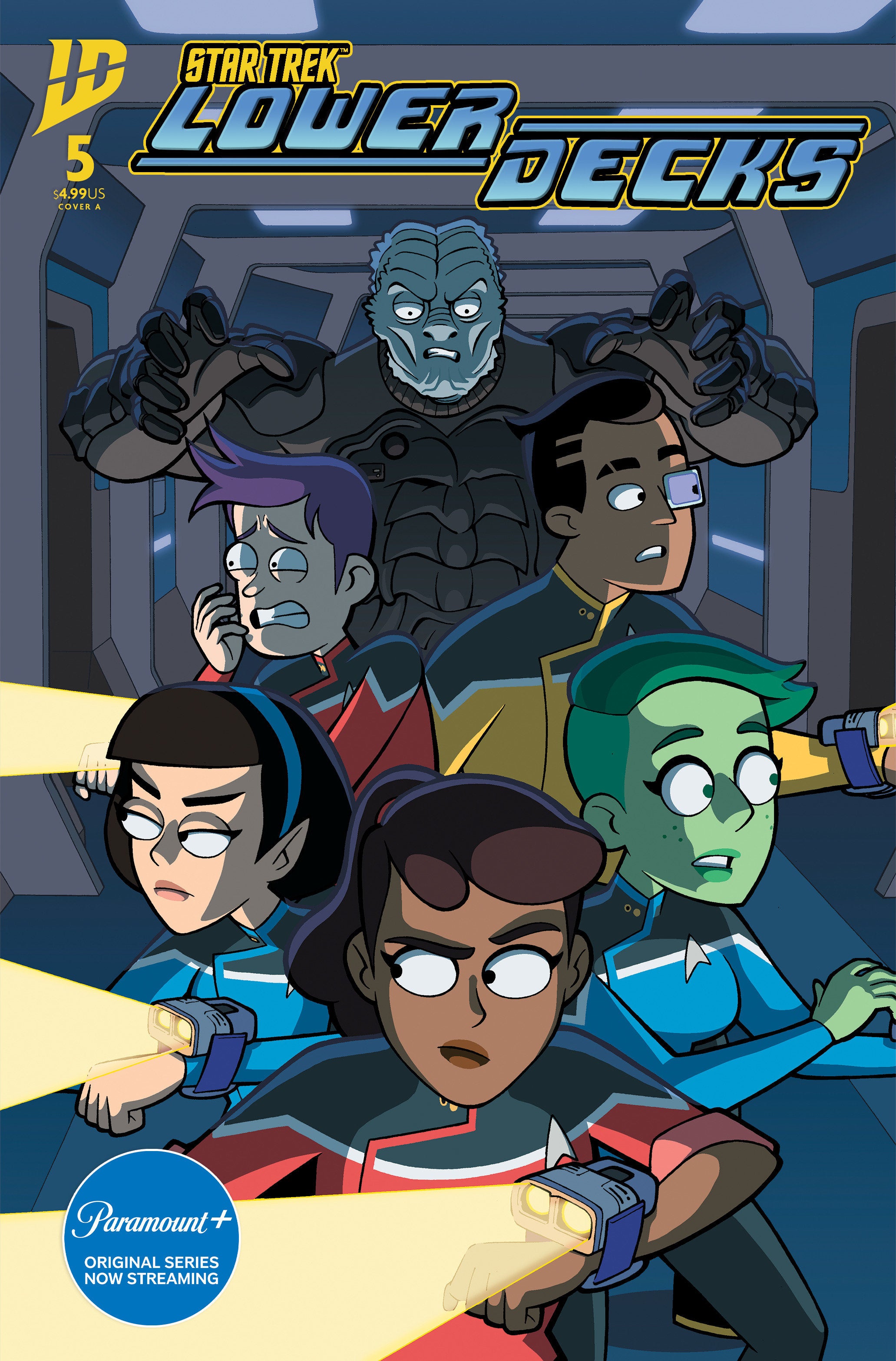 Star Trek: Lower Decks #5 Cover A (Lawrence) | L.A. Mood Comics and Games