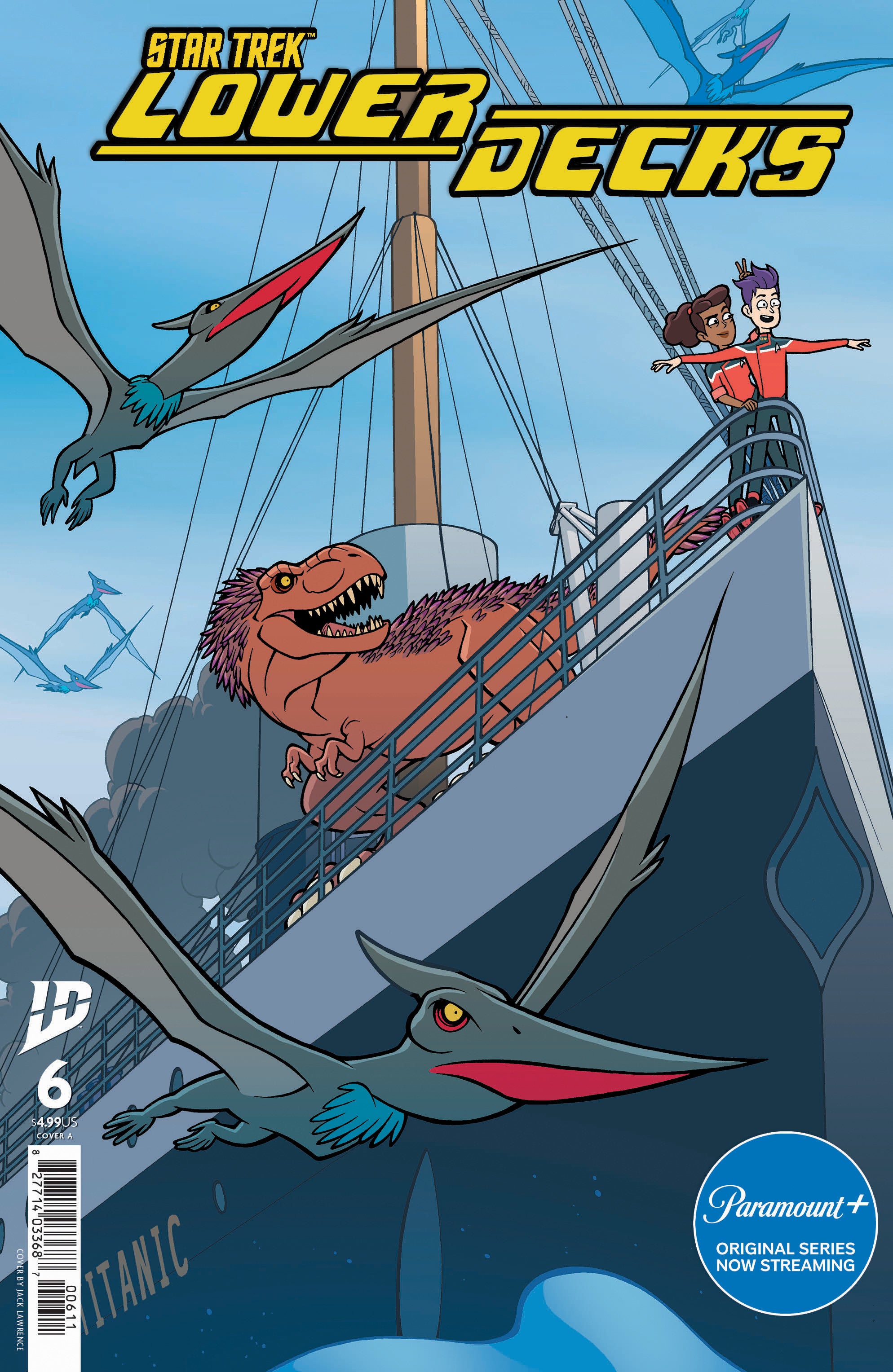 Star Trek: Lower Decks #6 Cover A (Lawrence) | L.A. Mood Comics and Games