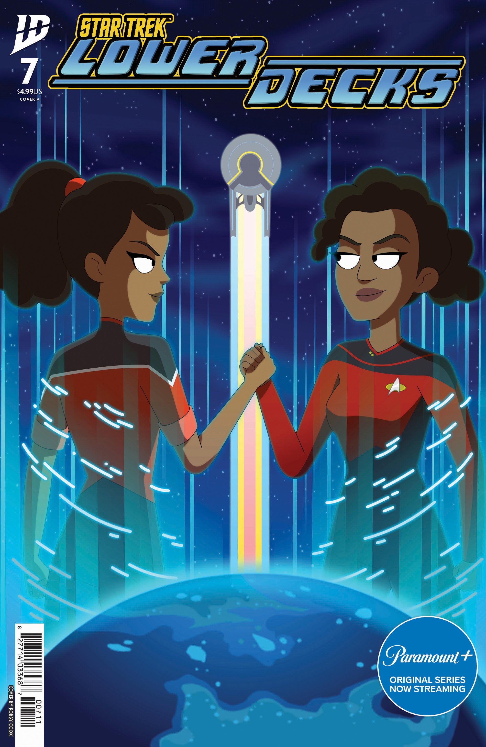 Star Trek: Lower Decks #7 Cover A (Cook) | L.A. Mood Comics and Games
