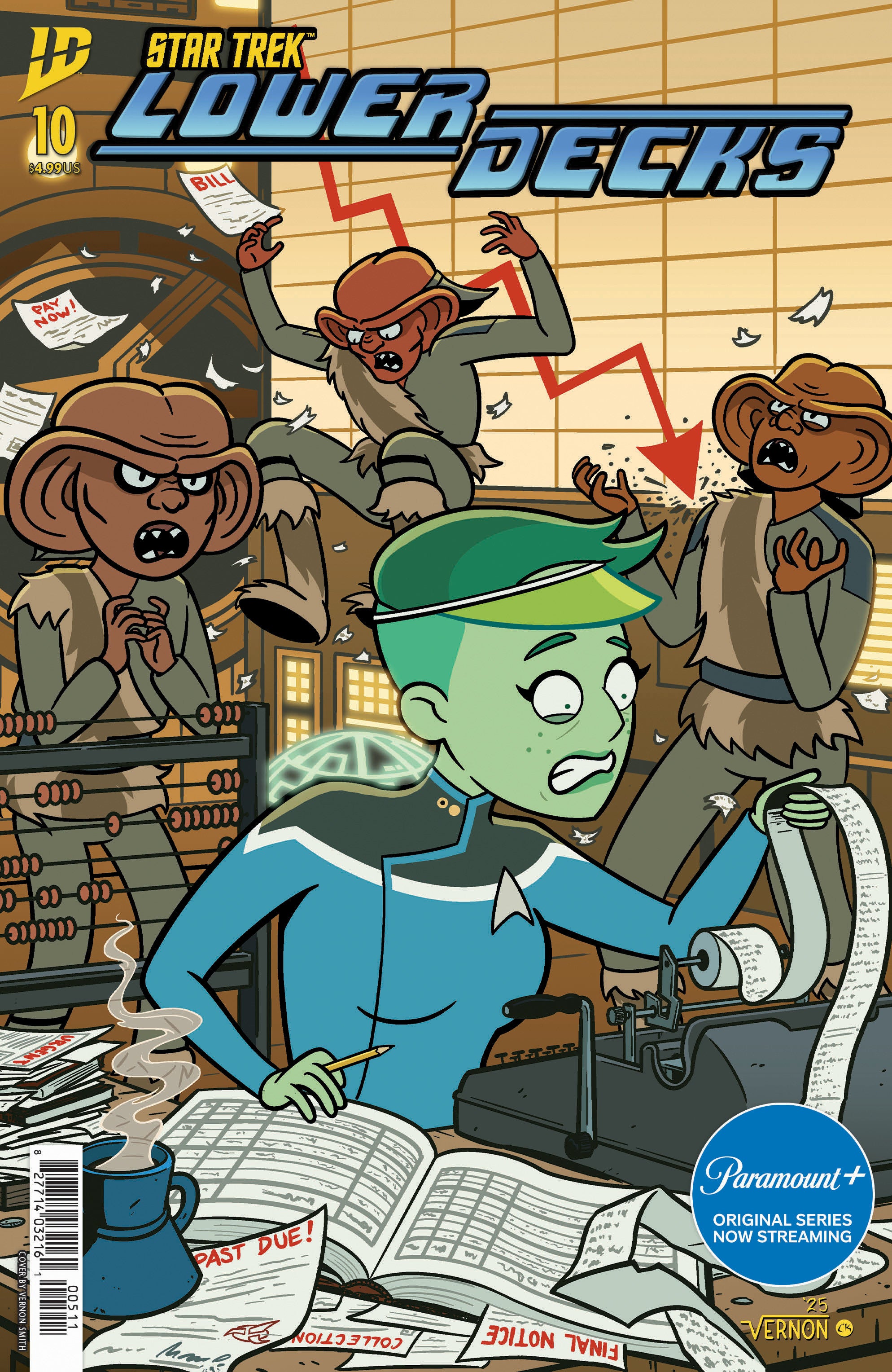 Star Trek: Lower Decks #10 Cover A (Smith) | L.A. Mood Comics and Games