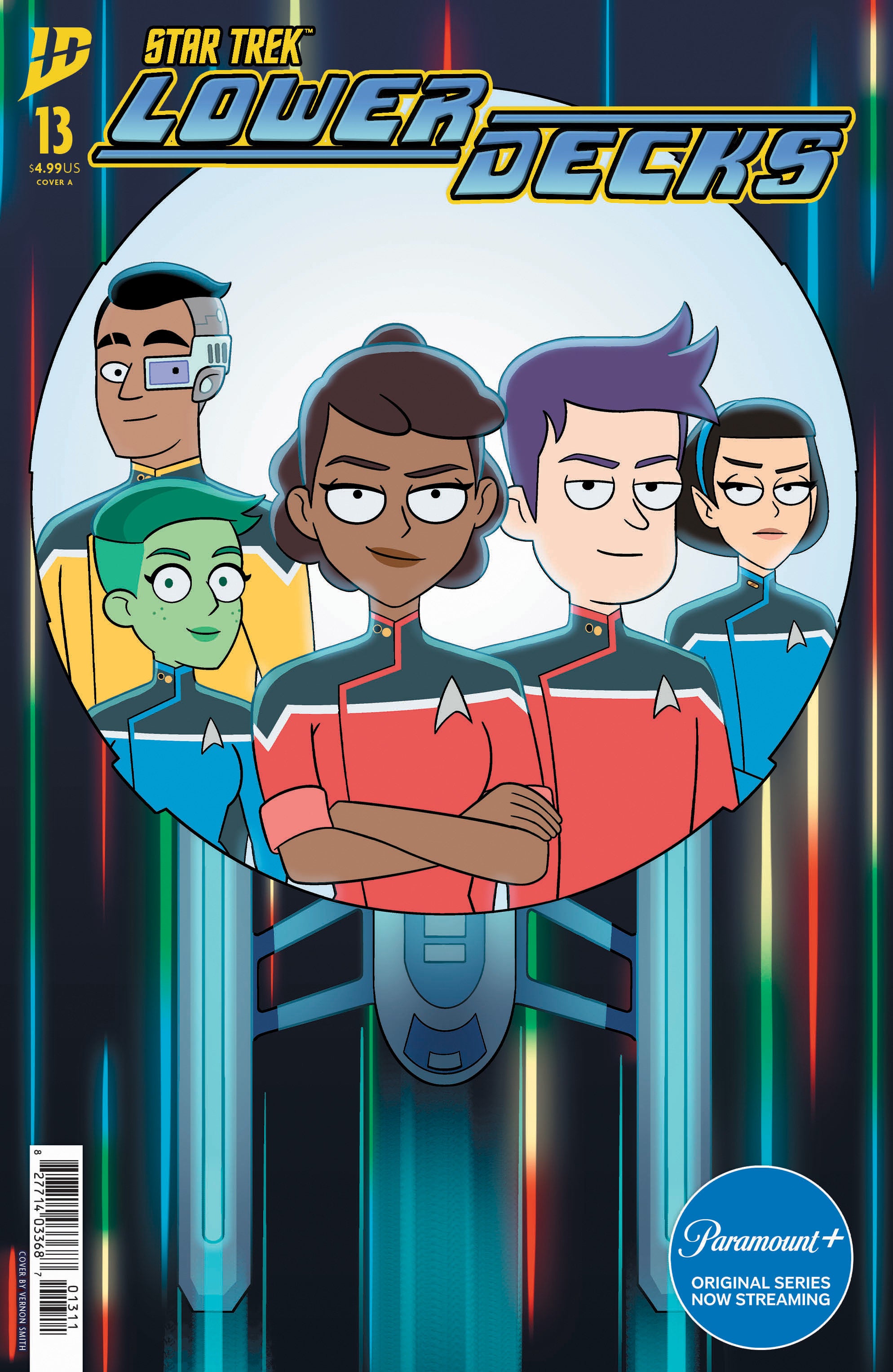 Star Trek: Lower Decks #13 Cover A (Smith) | L.A. Mood Comics and Games