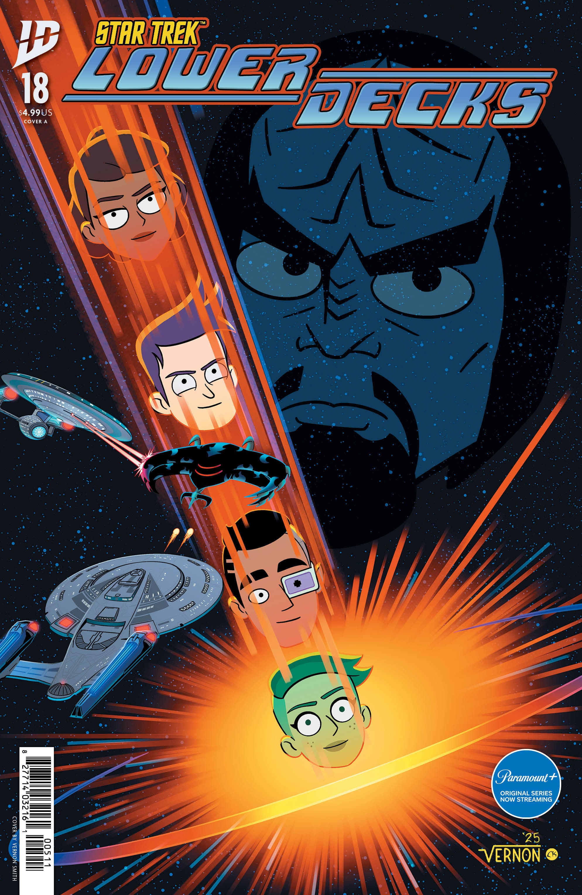 Star Trek: Lower Decks #18 Cover A (Smith) | L.A. Mood Comics and Games