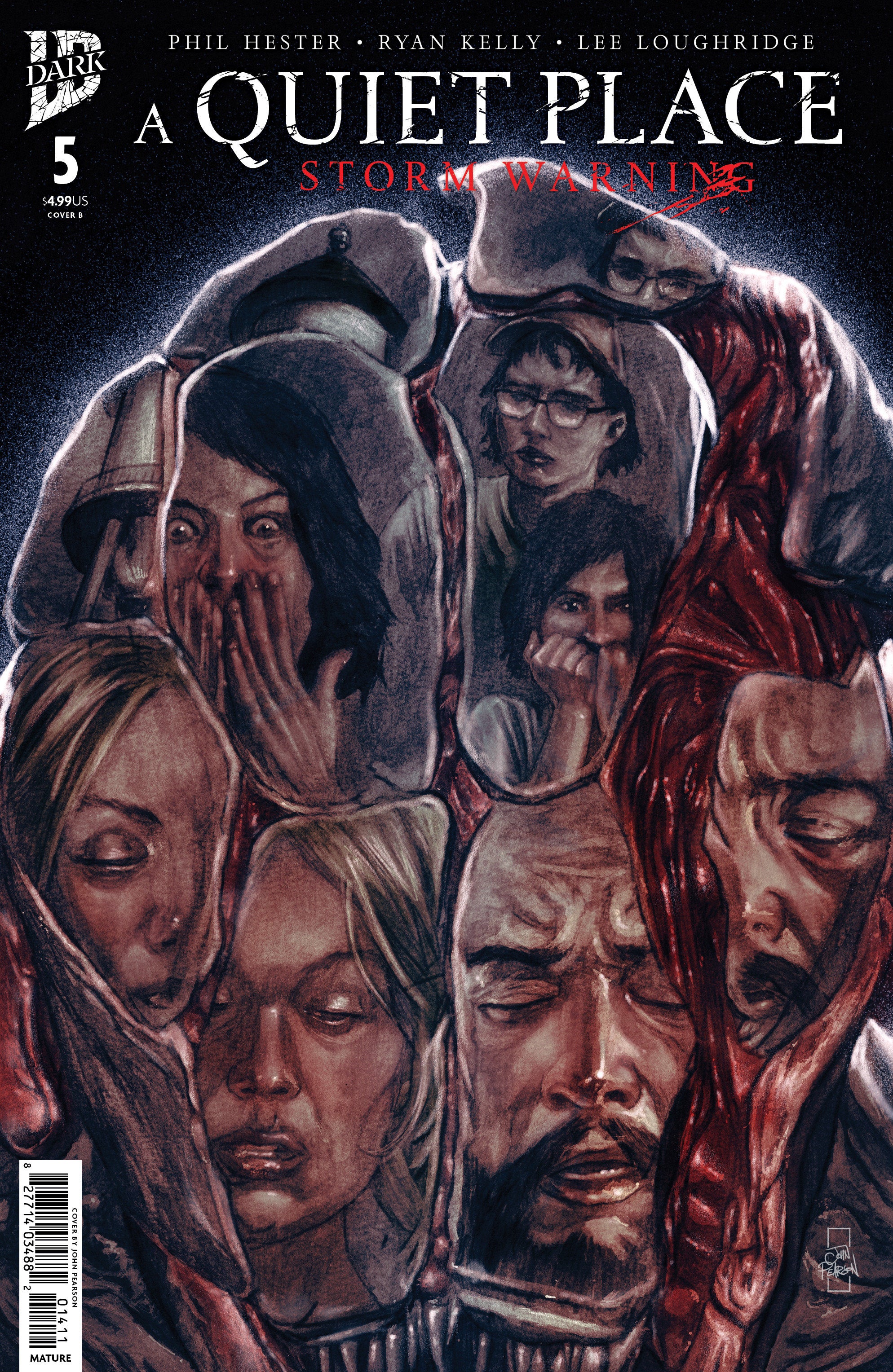 A Quiet Place: Storm Warning #5 Variant B (Pearson) | L.A. Mood Comics and Games