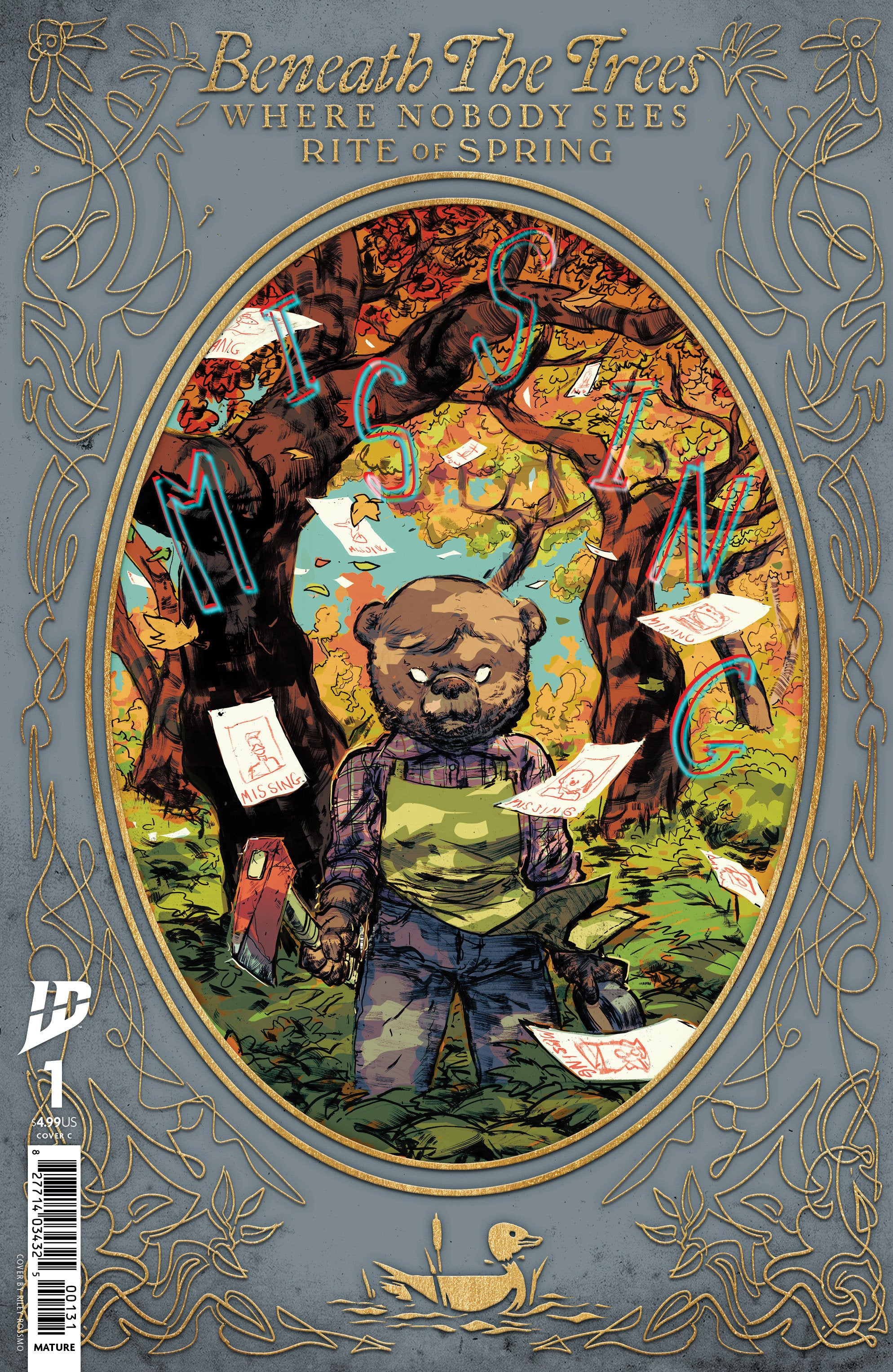 Beneath The Trees Where Nobody Sees: Rite Of Spring #1 Variant C (Rossmo Storybook Variant) | L.A. Mood Comics and Games