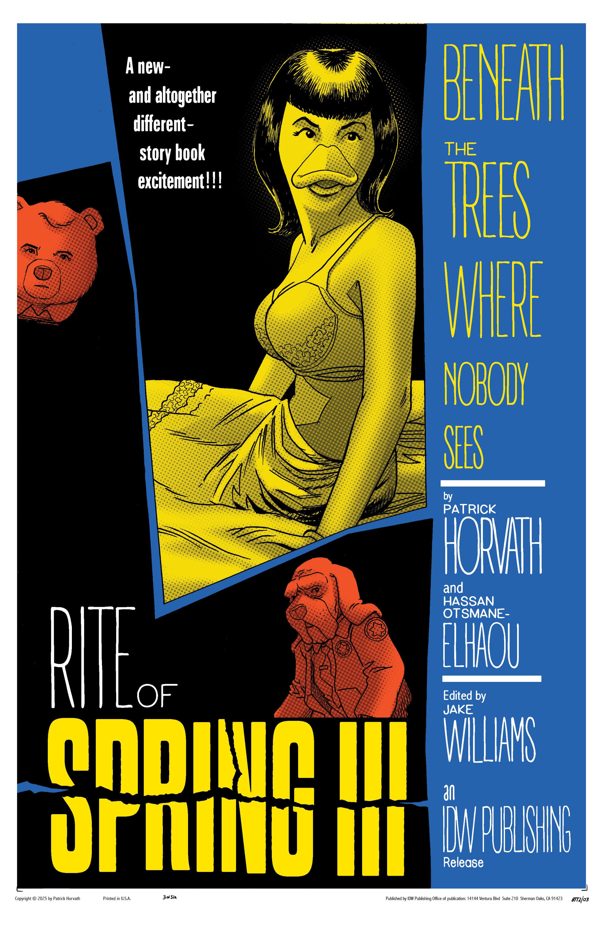 Beneath The Trees Where Nobody Sees: Rite Of Spring #3 Variant B (Fleecs Movie Homage Cover) | L.A. Mood Comics and Games