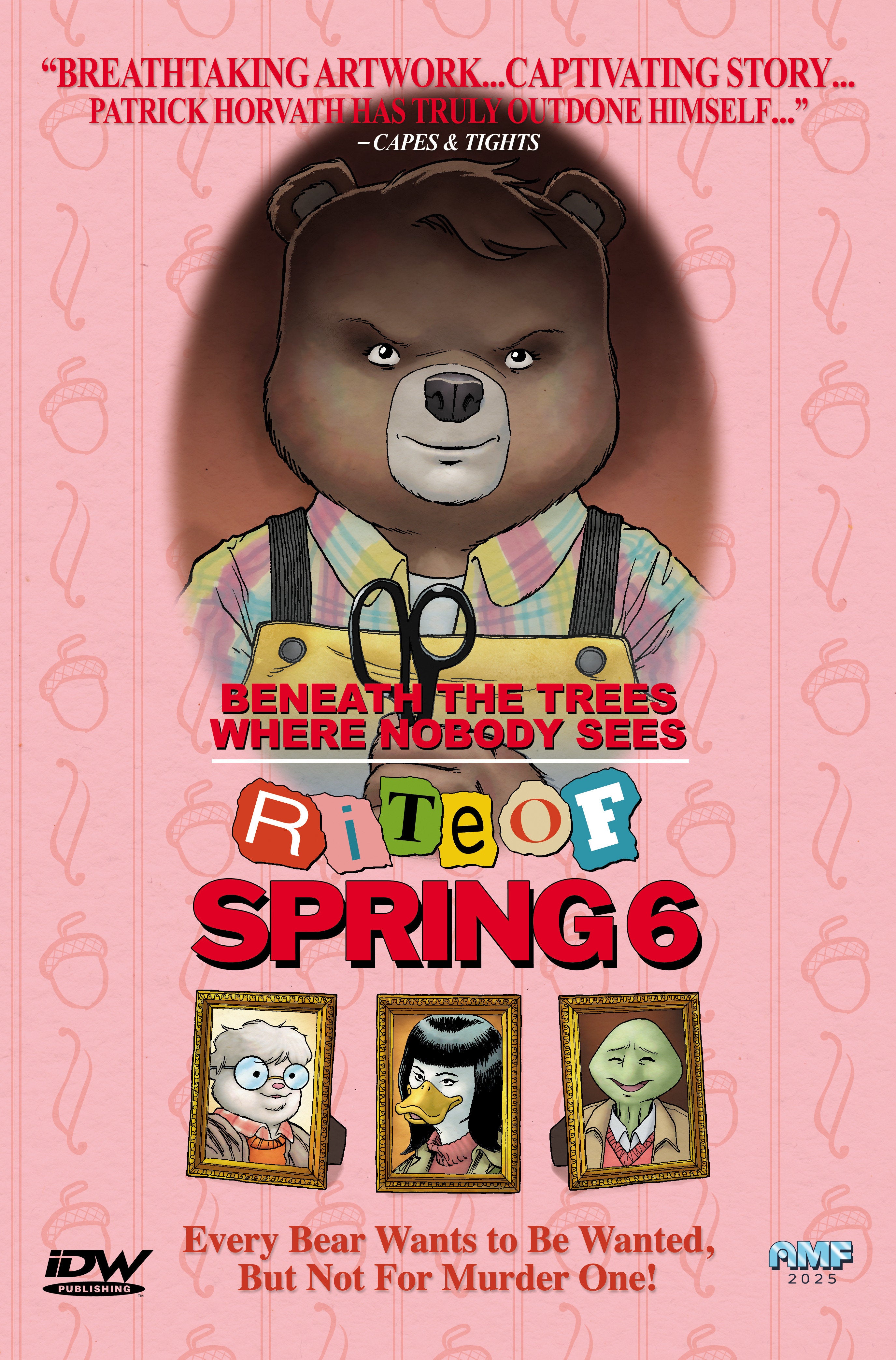 Beneath The Trees Where Nobody Sees: Rite Of Spring #6 Variant B (Fleecs Movie Homage Cover) | L.A. Mood Comics and Games