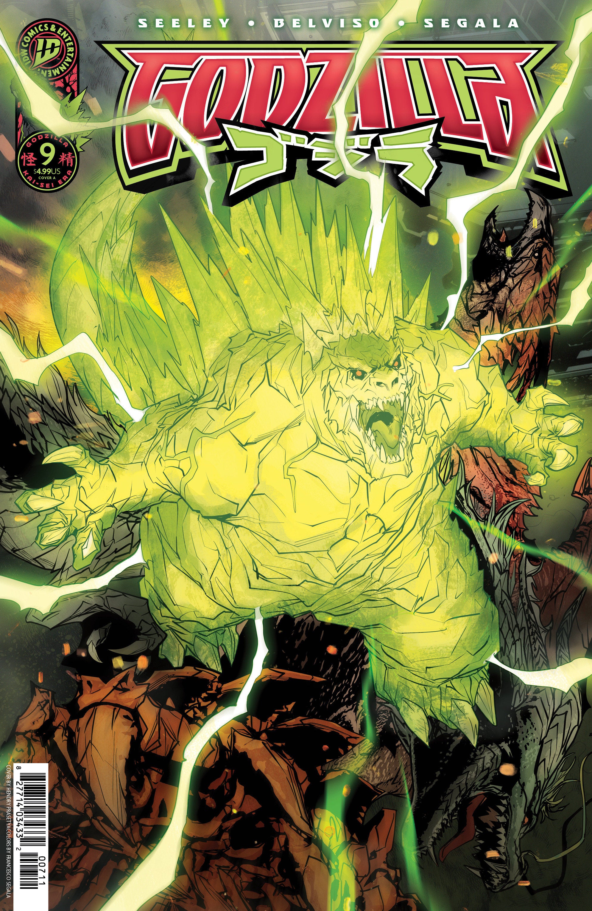 Godzilla [Kai Sei Era] #9 Cover A (Prasetya) | L.A. Mood Comics and Games