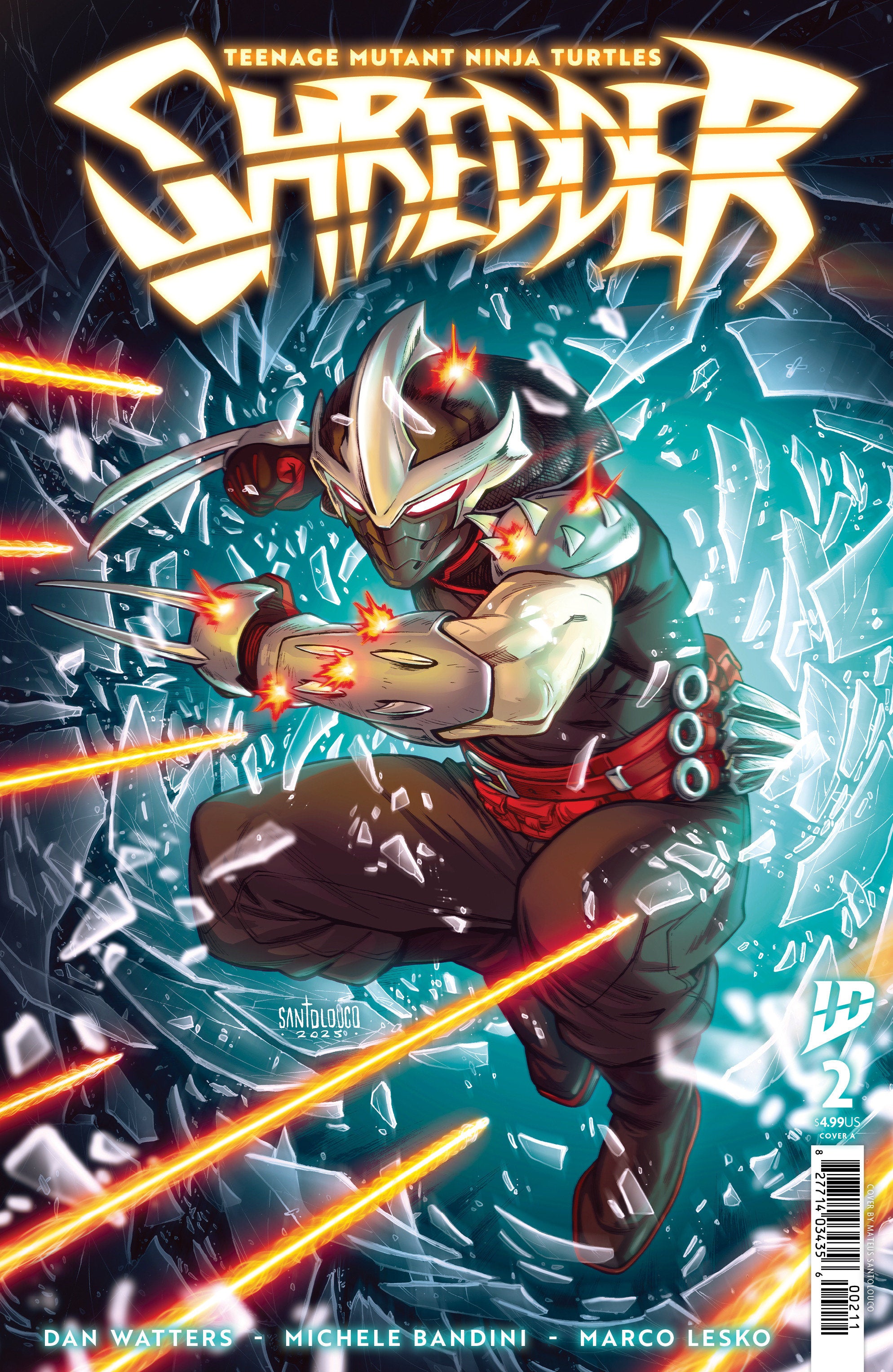 Teenage Mutant Ninja Turtles: Shredder #2 Cover A (Santolouco) | L.A. Mood Comics and Games