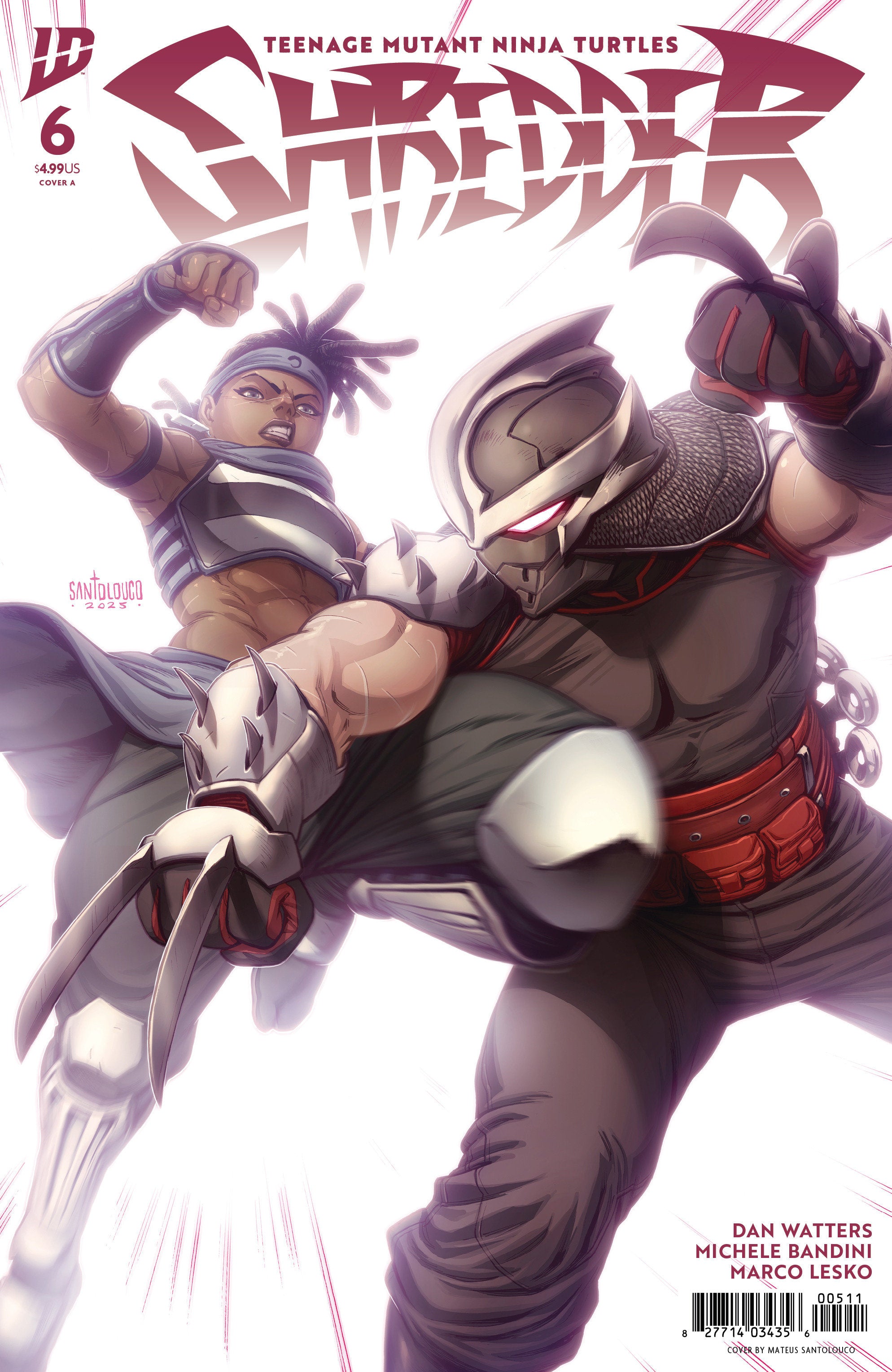 Teenage Mutant Ninja Turtles: Shredder #6 Cover A (Santolouco) | L.A. Mood Comics and Games