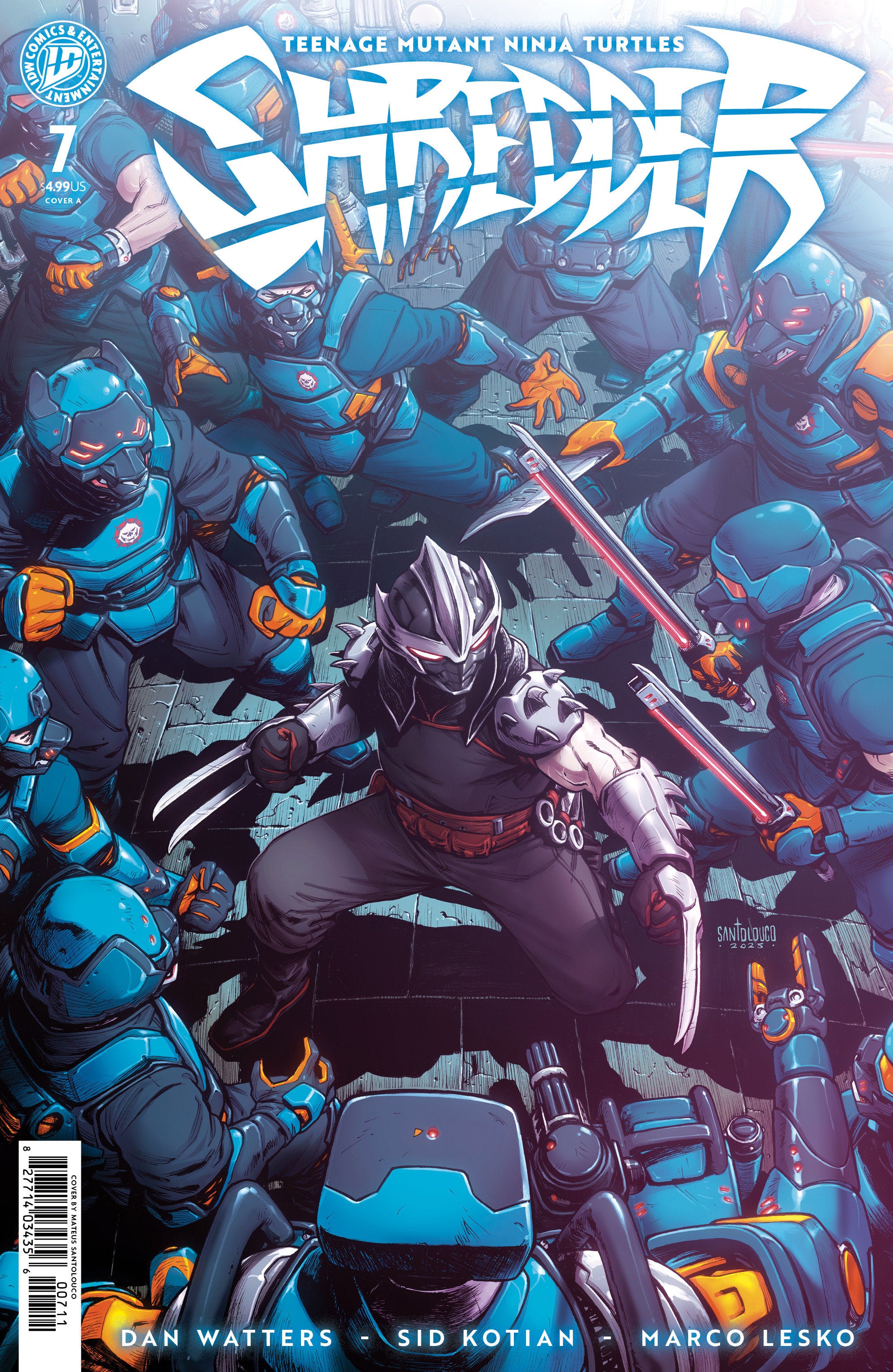 Teenage Mutant Ninja Turtles: Shredder #7 Cover A (Santolouco) | L.A. Mood Comics and Games