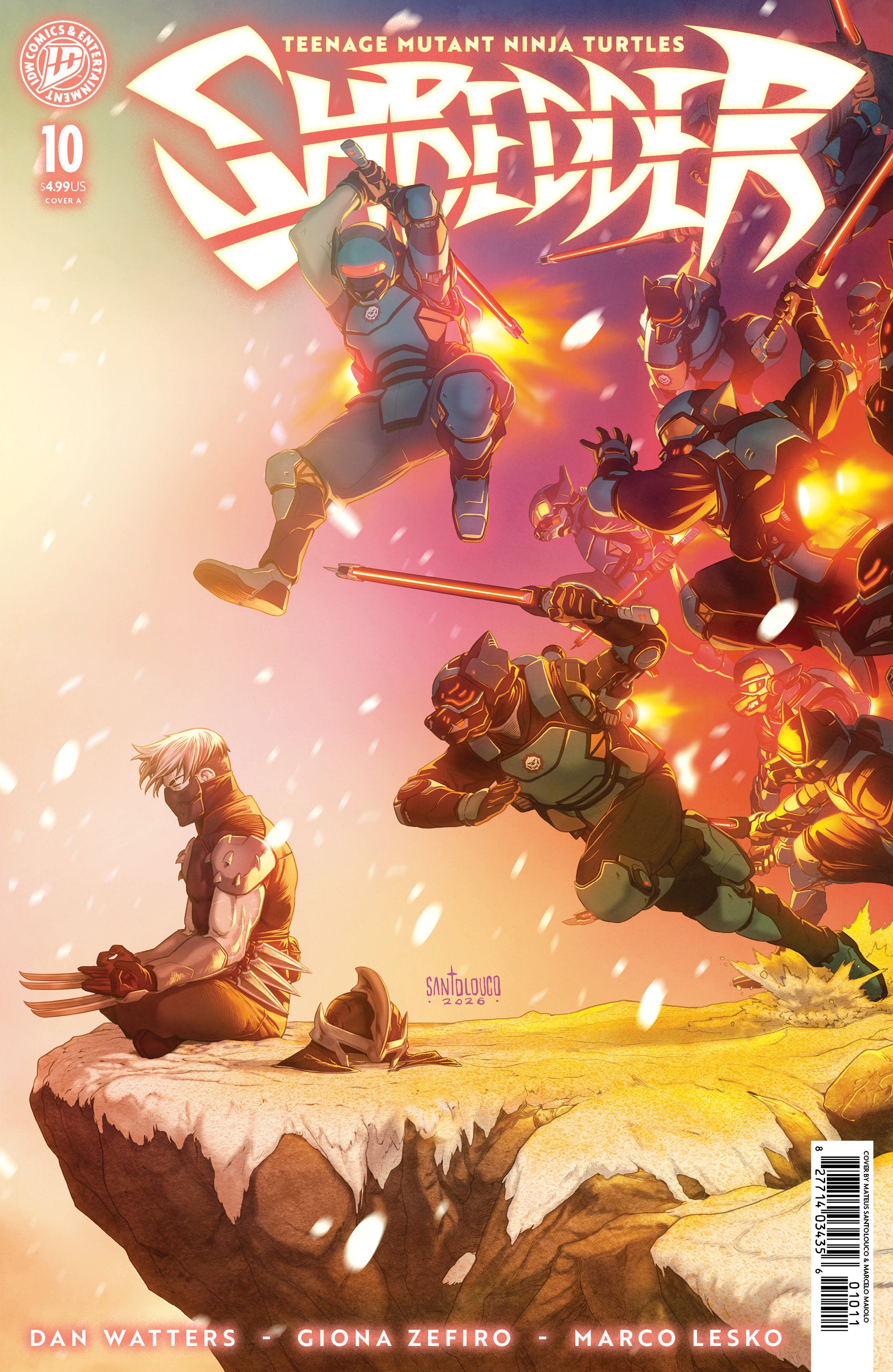 Teenage Mutant Ninja Turtles: Shredder #10 Cover A (Santolouco) | L.A. Mood Comics and Games