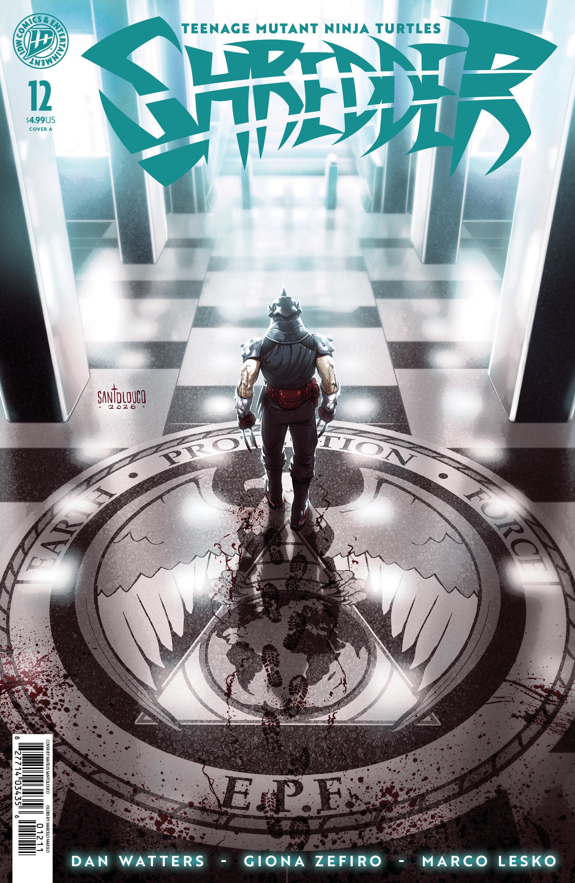 Teenage Mutant Ninja Turtles: Shredder #12 Cover A (Santolouco) | L.A. Mood Comics and Games