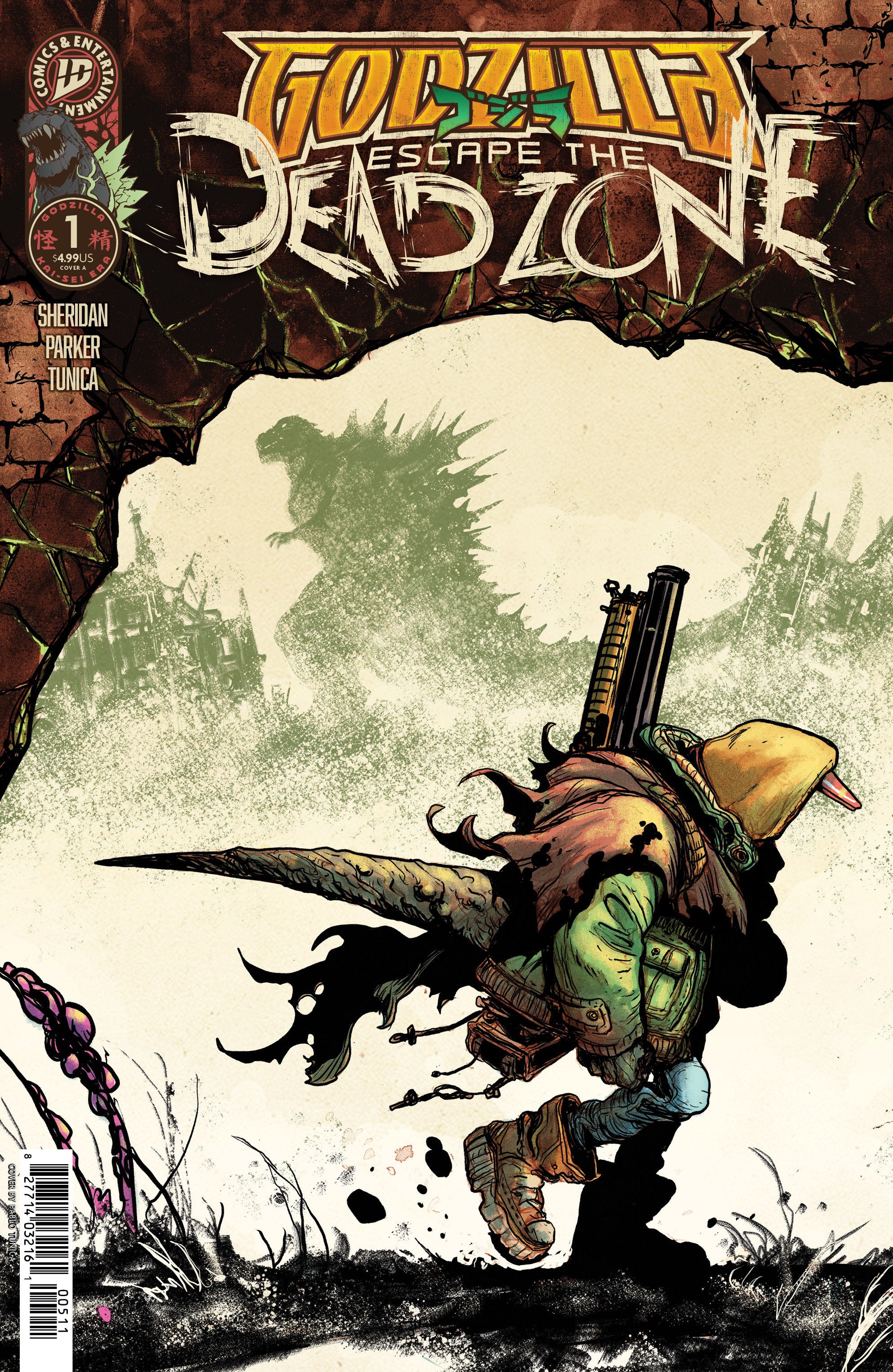 Godzilla: Escape The Deadzone [Kai-Sei Era] #1 Cover A (Tunica) | L.A. Mood Comics and Games