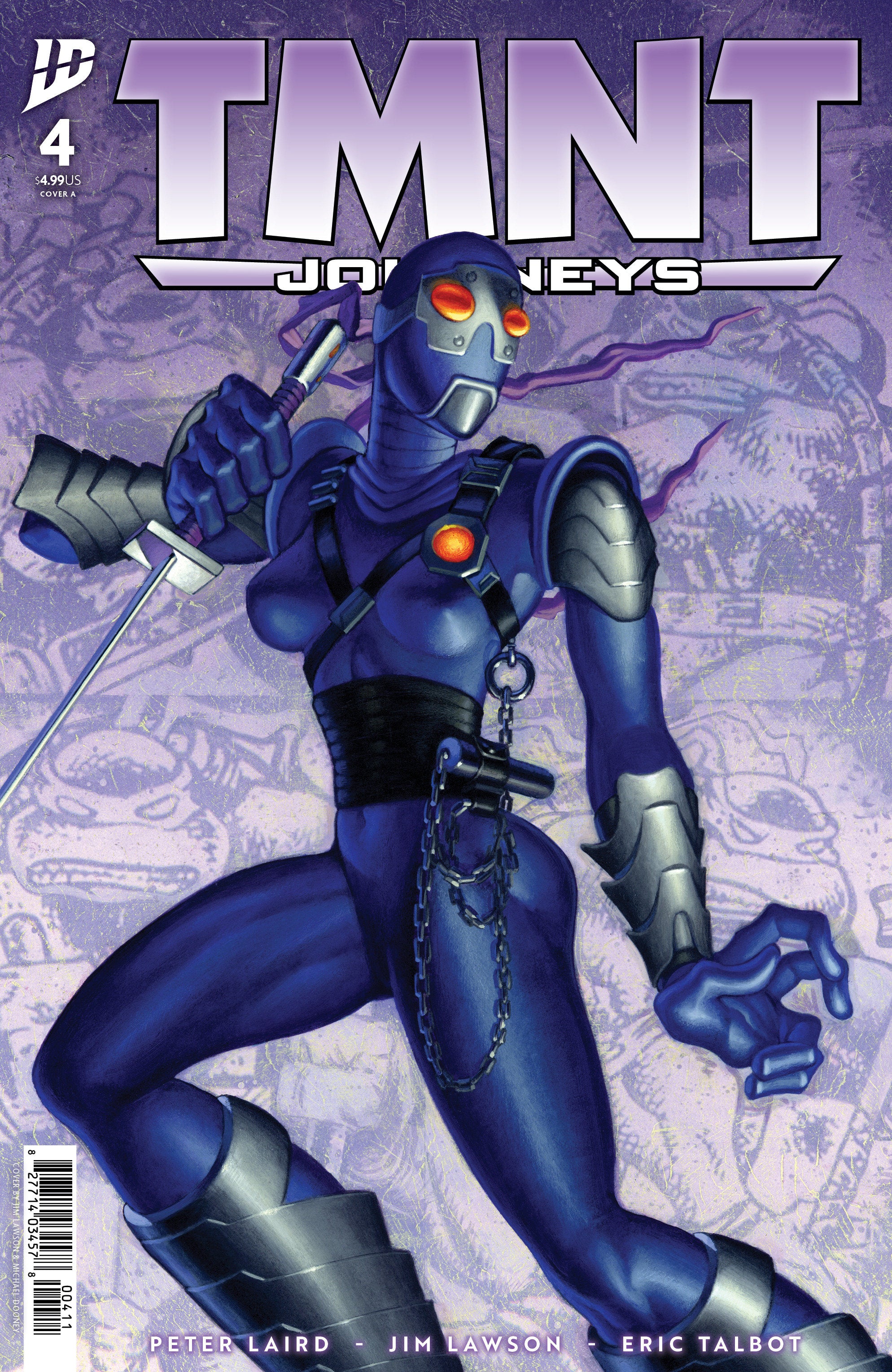 Teenage Mutant Ninja Turtles: Journeys #4 Cover A (Dooney & Lawson) | L.A. Mood Comics and Games