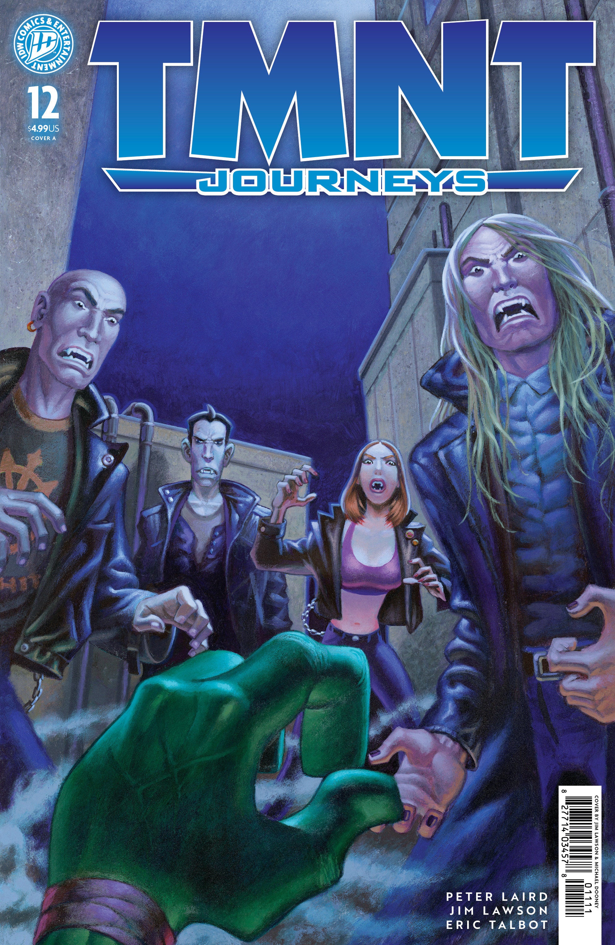 Teenage Mutant Ninja Turtles: Journeys #12 Cover A (Dooney & Lawson) | L.A. Mood Comics and Games