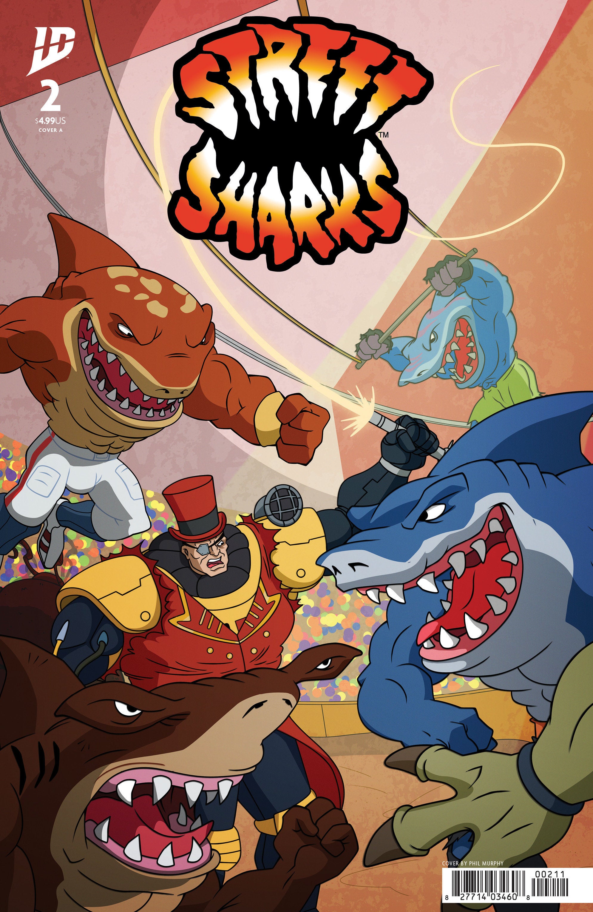 Street Sharks #2 Cover A (Murphy) | L.A. Mood Comics and Games