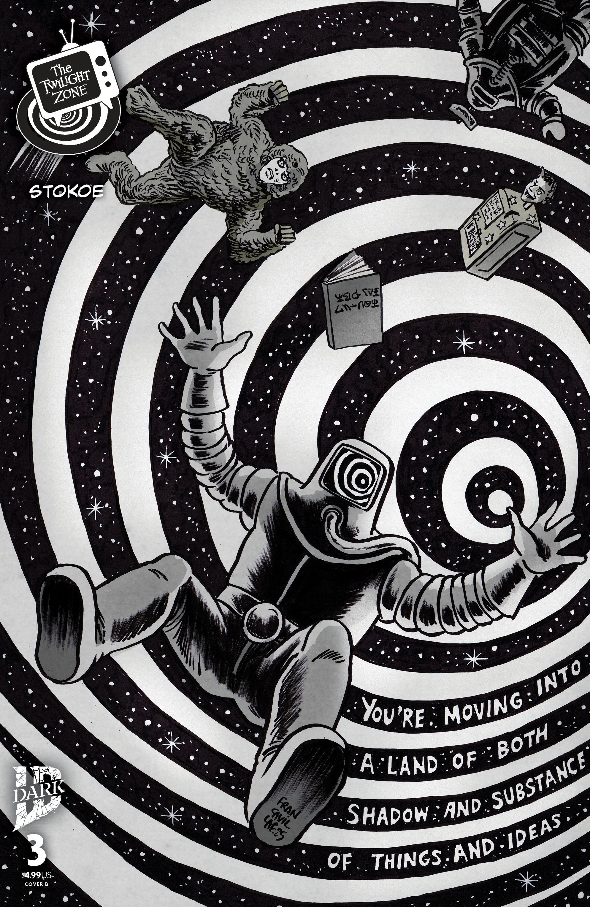 The Twilight Zone #3 Variant B (Francavilla Connecting Cover) | L.A. Mood Comics and Games