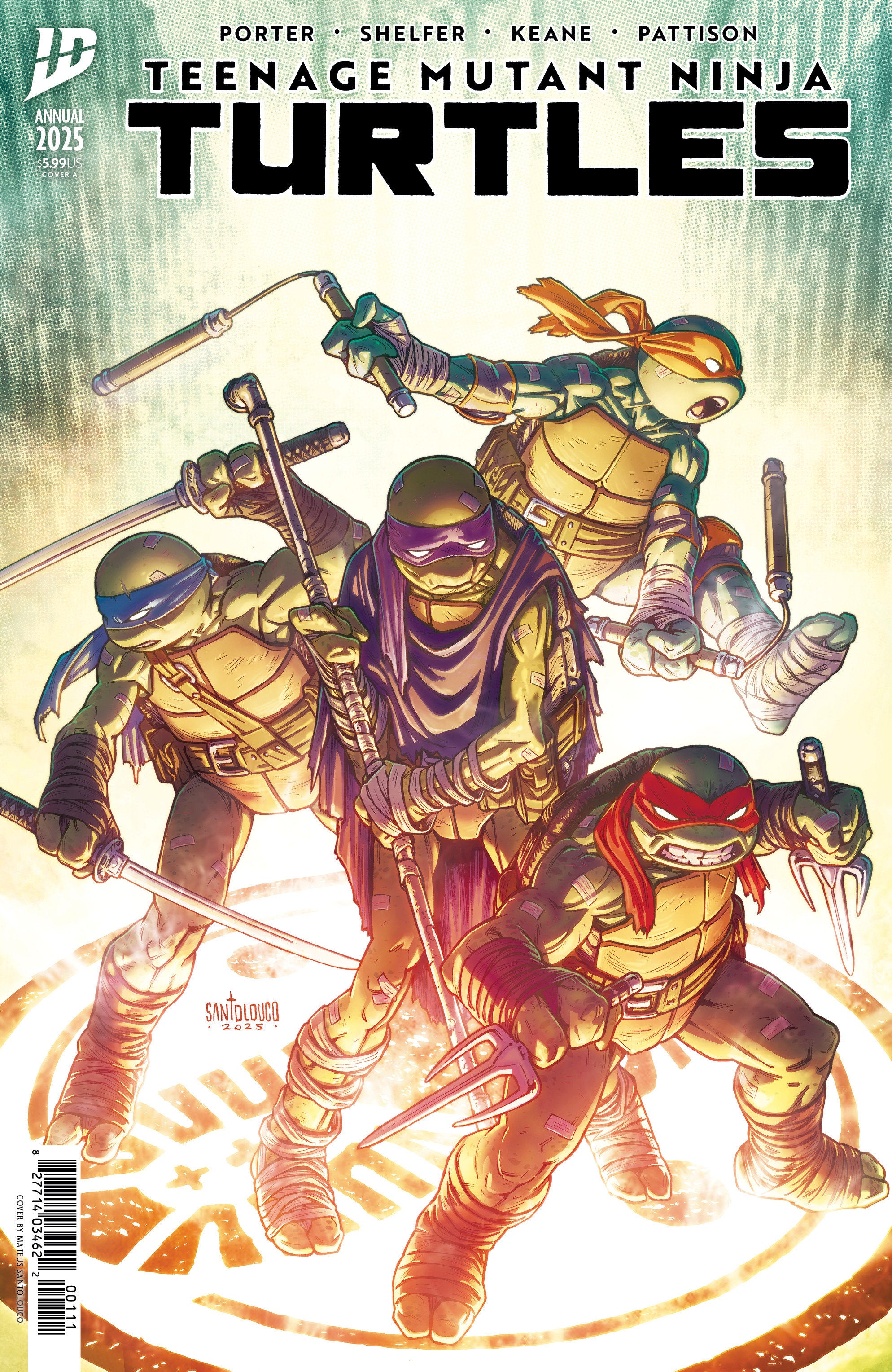 Teenage Mutant Ninja Turtles: Annual 2025 Cover A (Santolouco) | L.A. Mood Comics and Games
