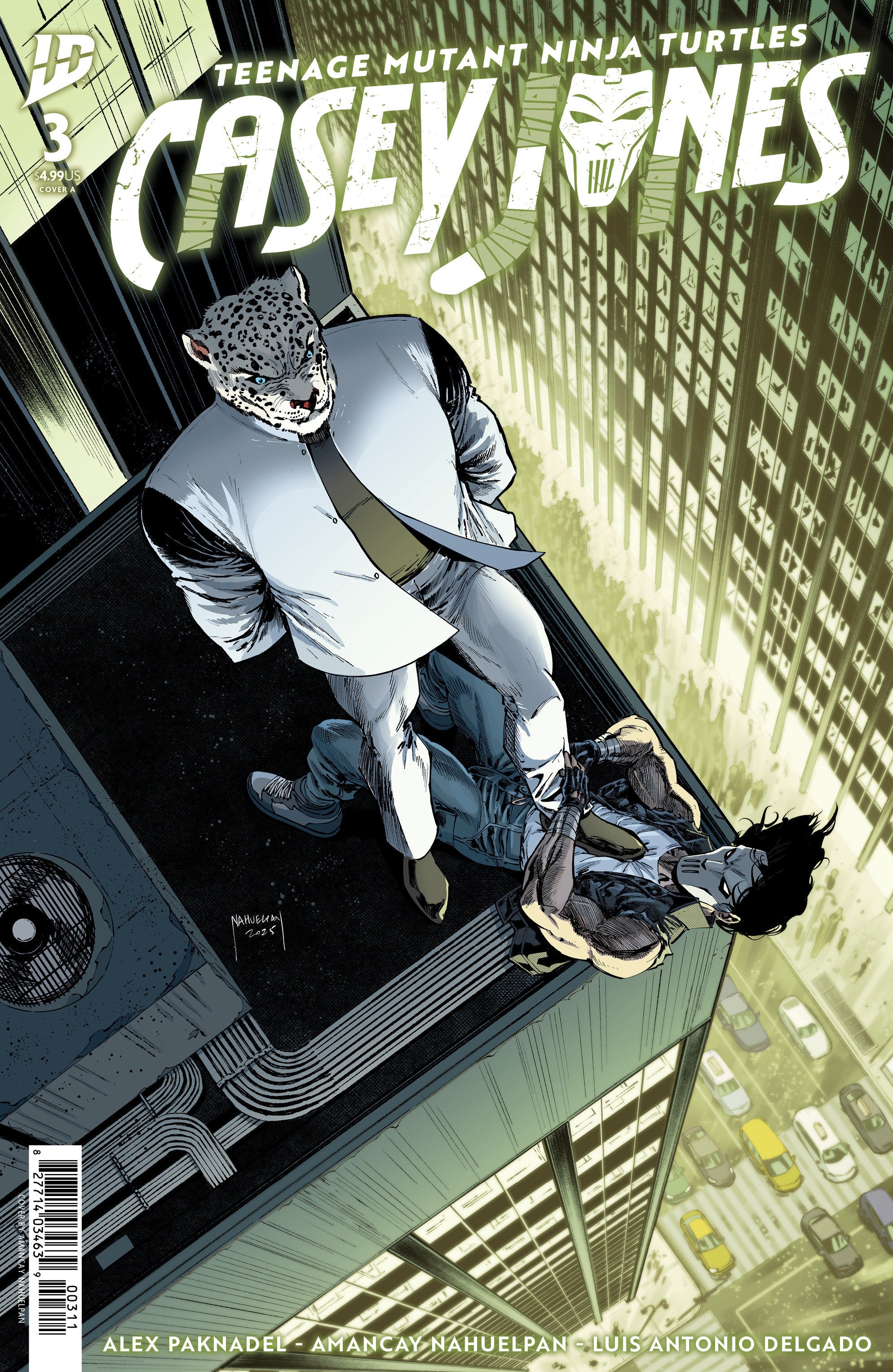Teenage Mutant Ninja Turtles: Casey Jones #3 Cover A (Nahuelpan) | L.A. Mood Comics and Games