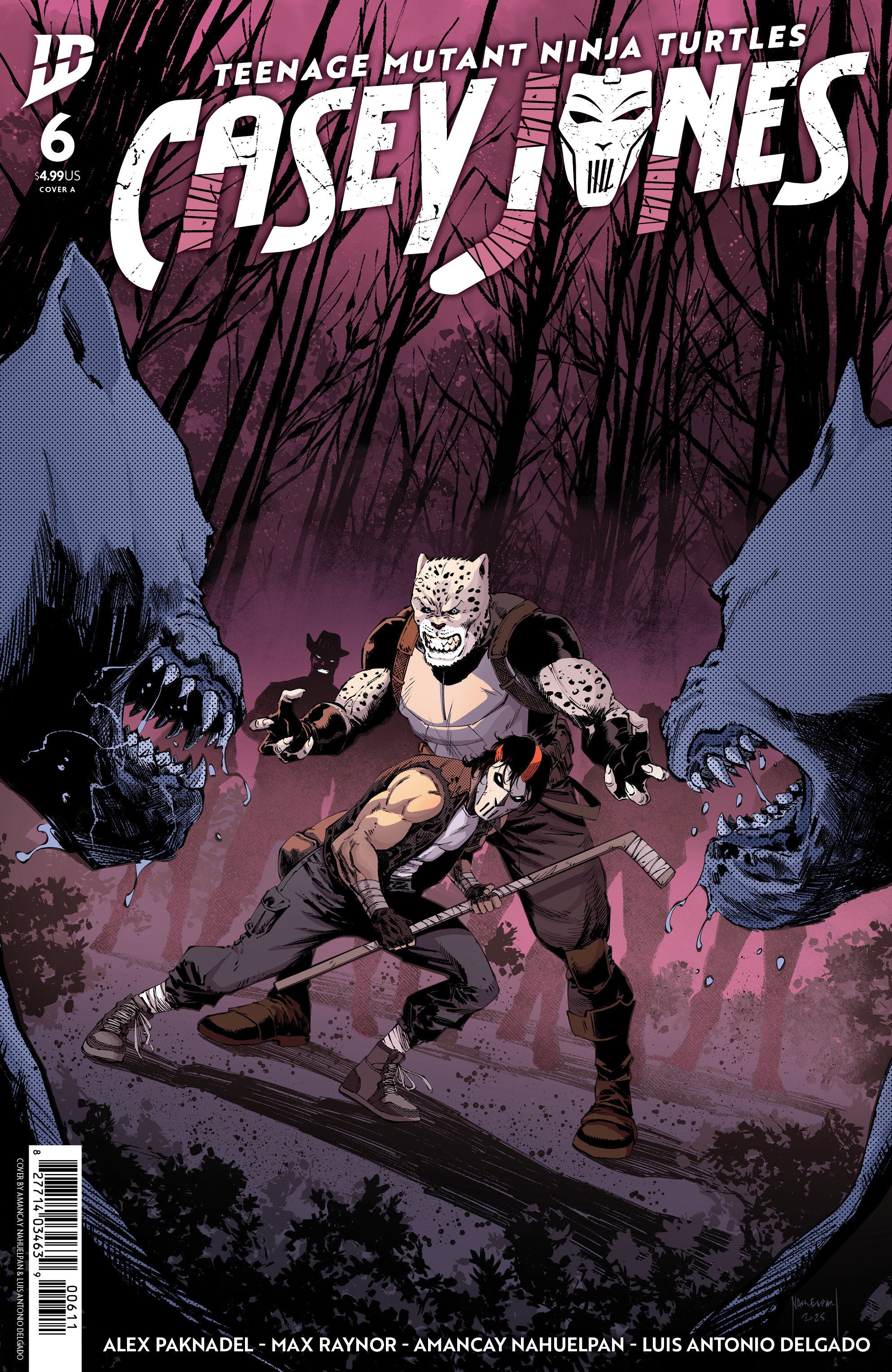 Teenage Mutant Ninja Turtles: Casey Jones #6 Cover A (Nahuelpan) | L.A. Mood Comics and Games