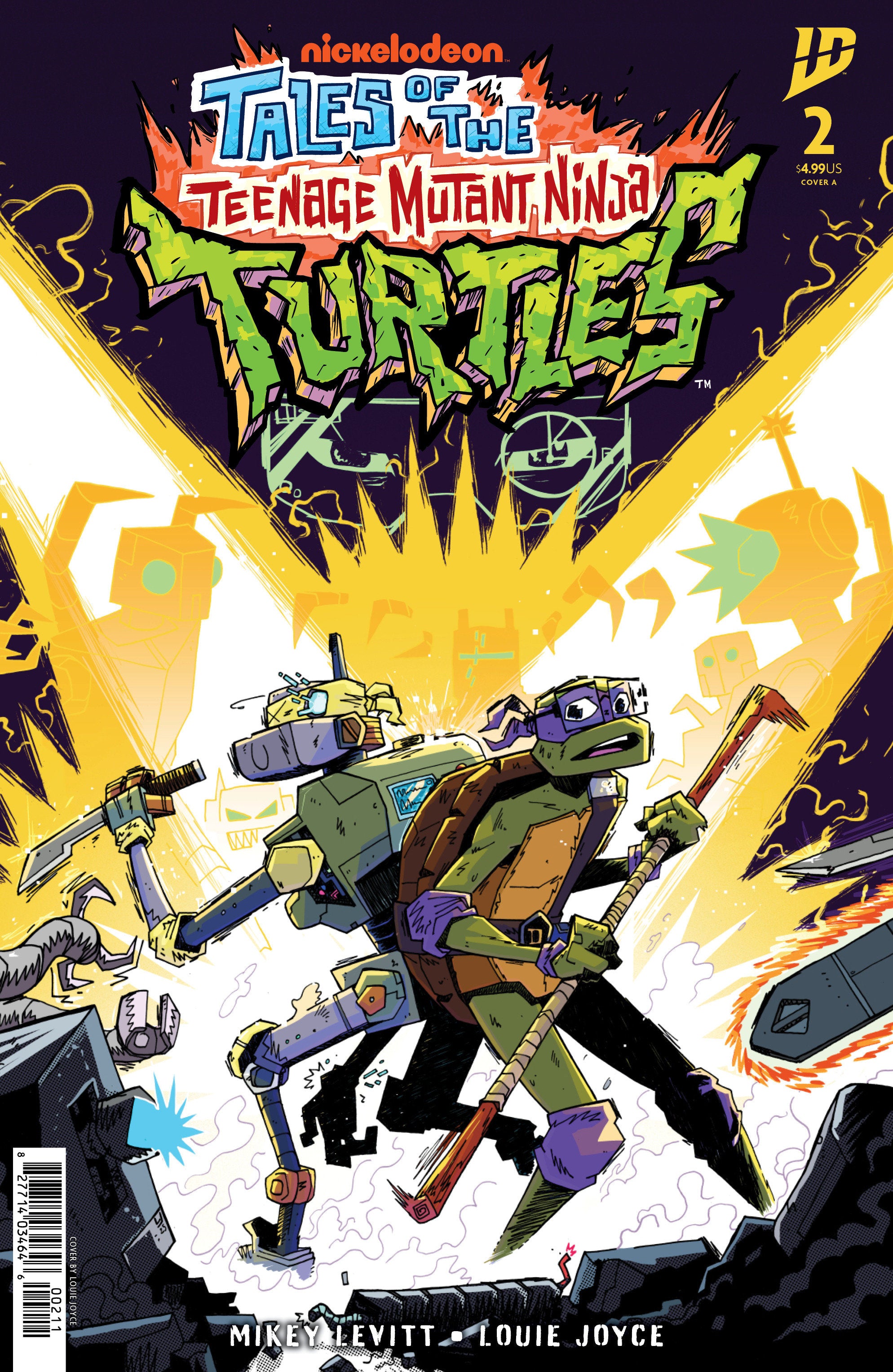 Tales Of The Teenage Mutant Ninja Turtles #2 Cover A (Joyce) | L.A. Mood Comics and Games