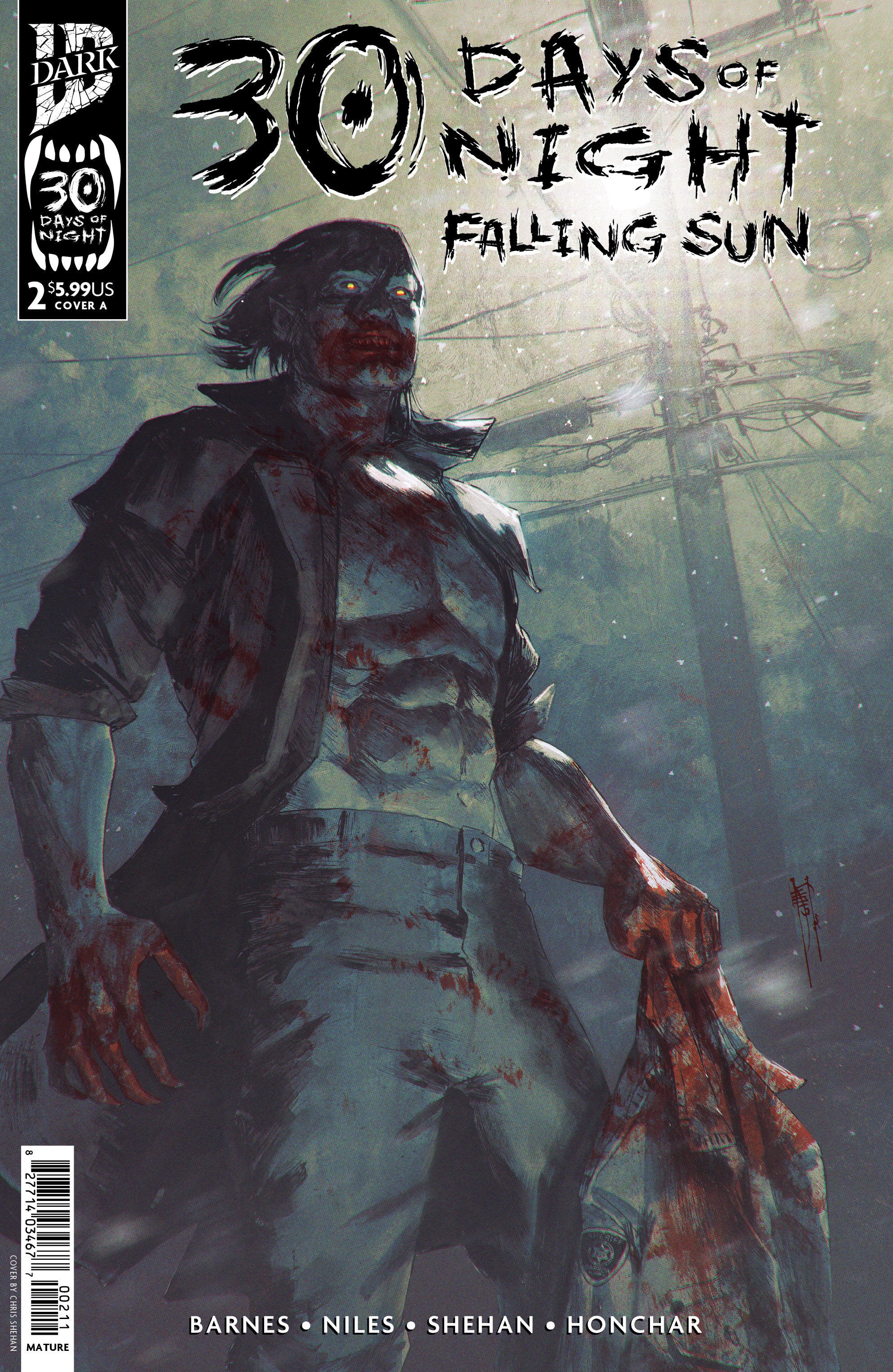 30 Days Of Night: Falling Sun #2 Cover A (Shehan) | L.A. Mood Comics and Games