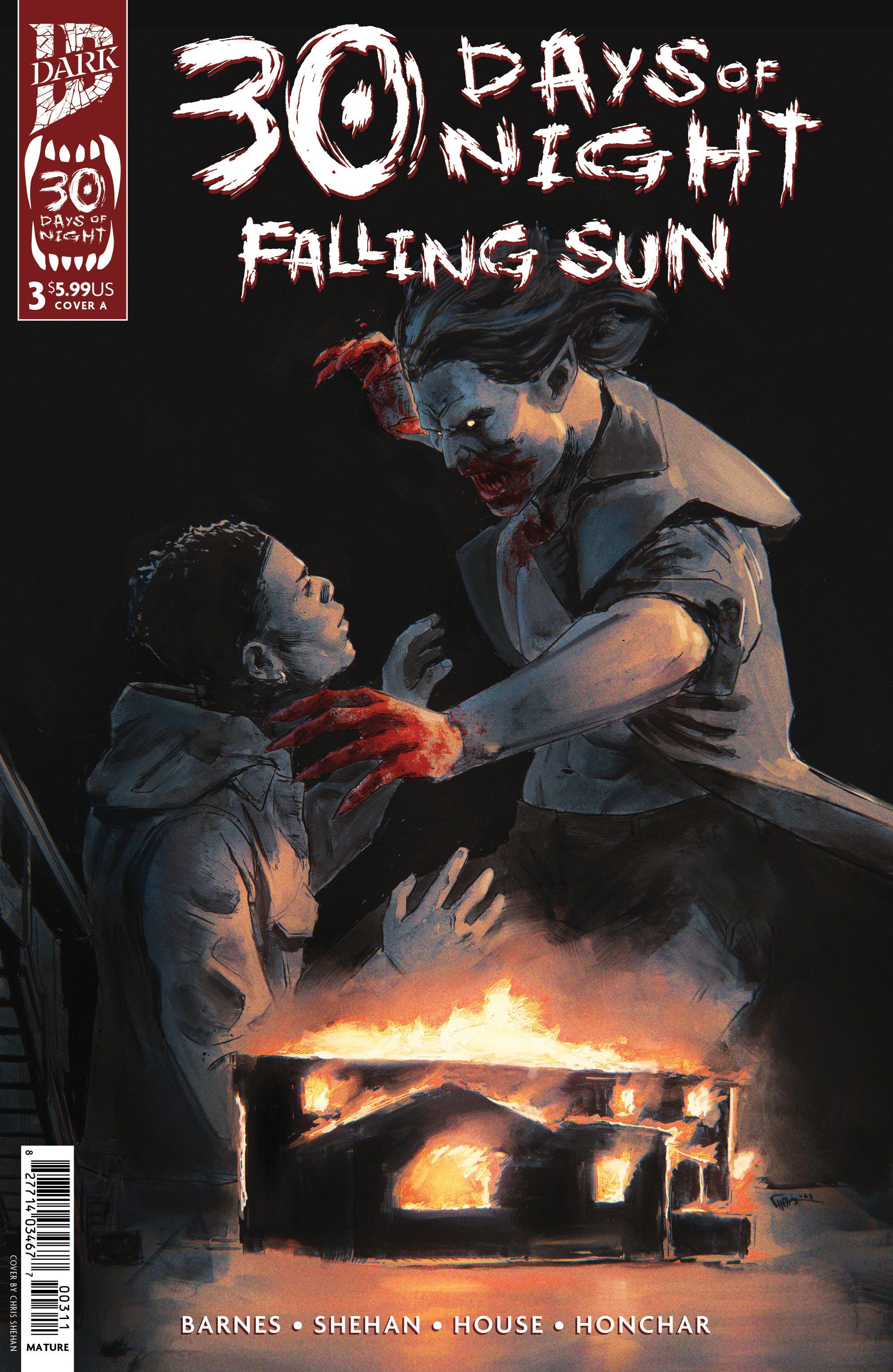 30 Days Of Night: Falling Sun #3 Cover A (Shehan) | L.A. Mood Comics and Games