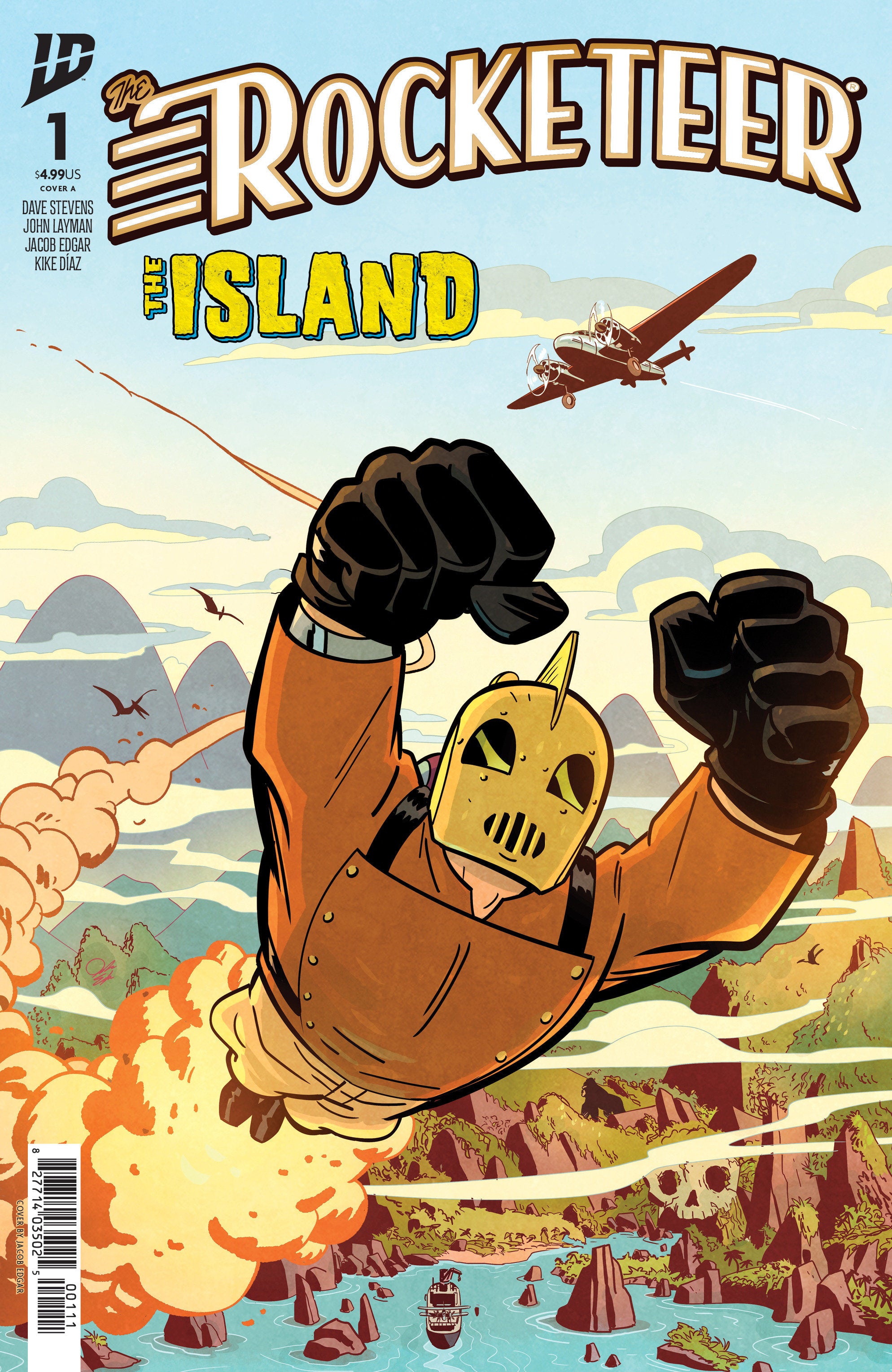 The Rocketeer: The Island #1 Cover A (Edgar) | L.A. Mood Comics and Games
