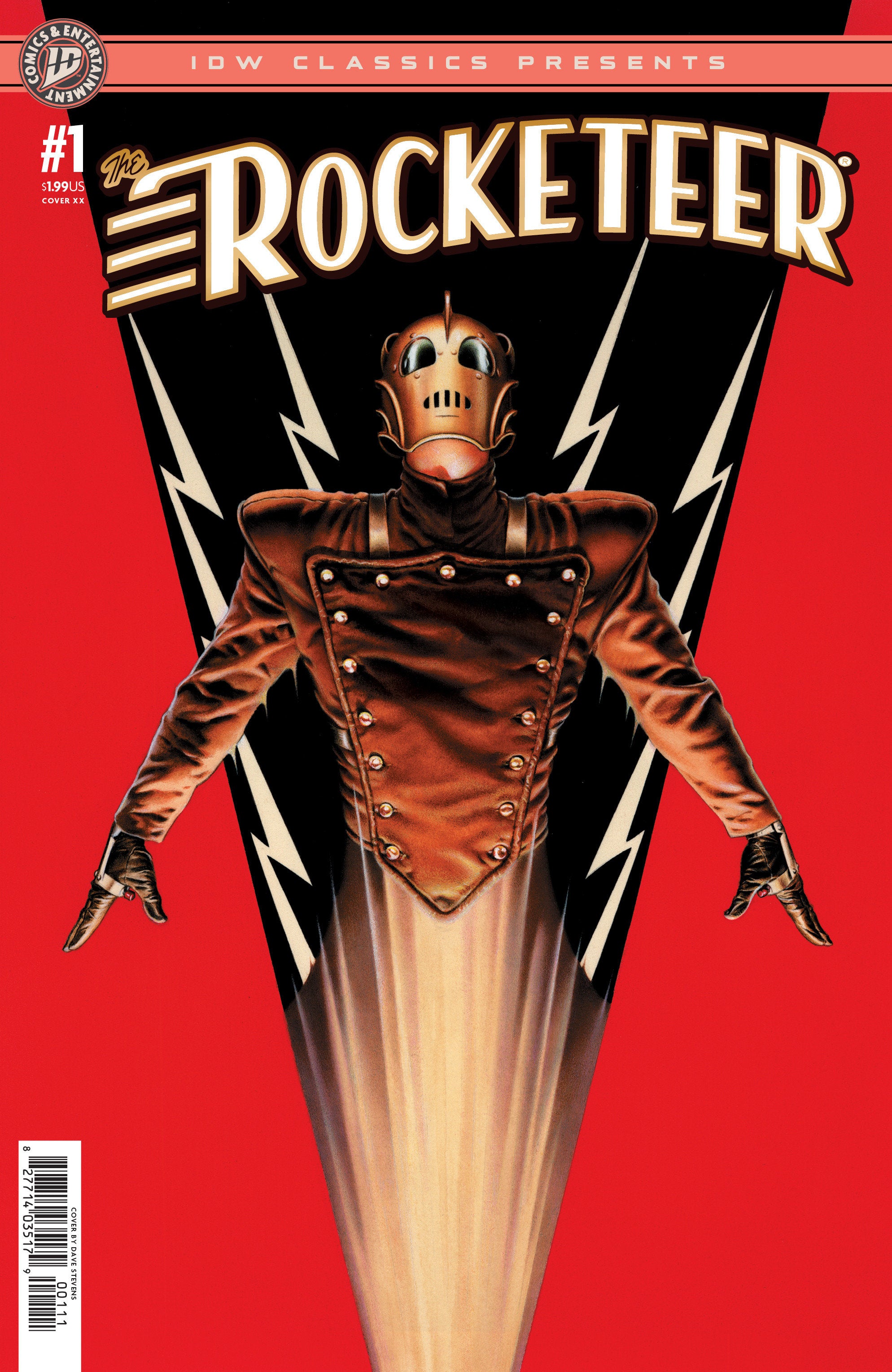 The Rocketeer #1: Idw Classics Cover A (Stevens) | L.A. Mood Comics and Games